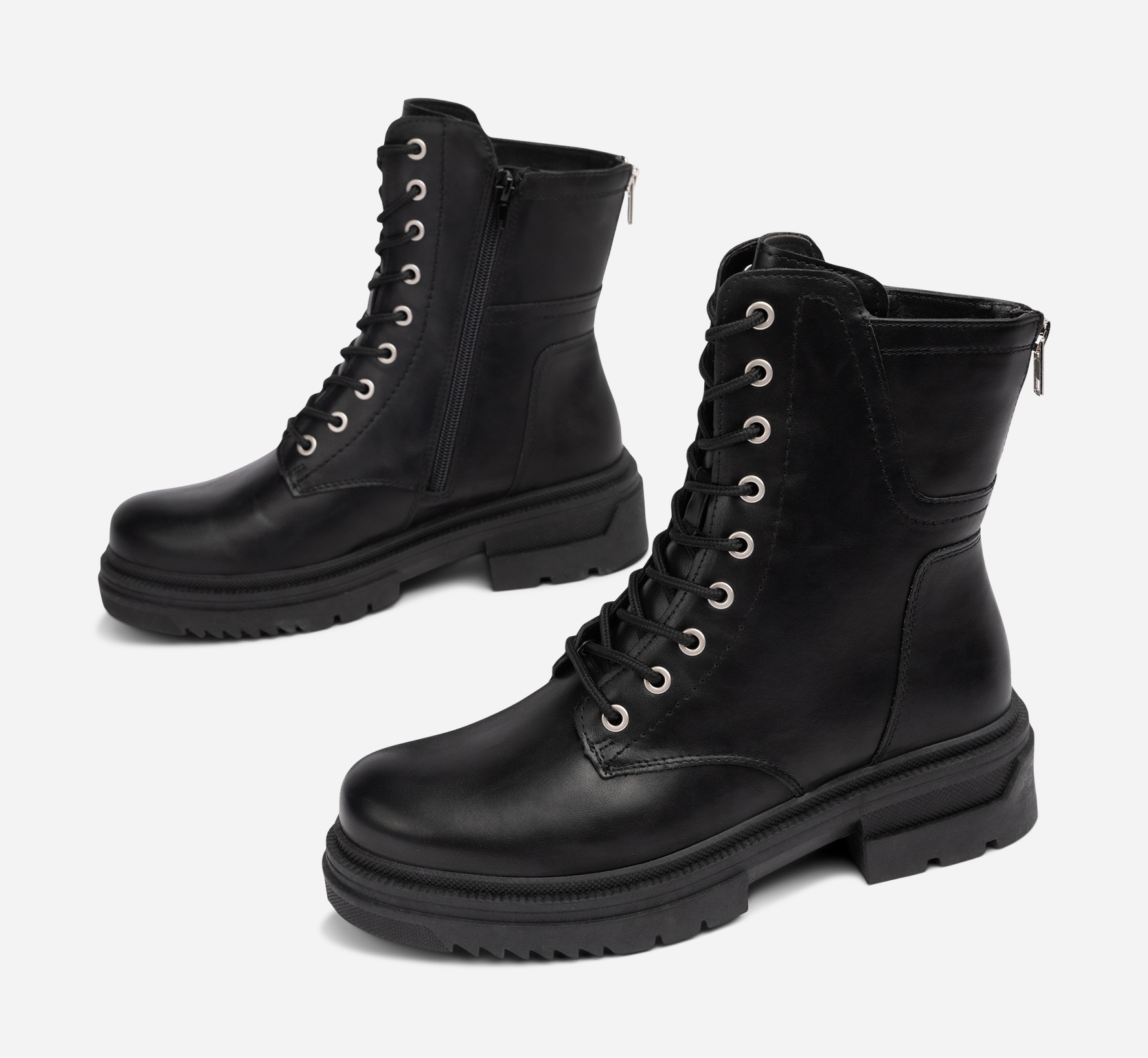 CLOU, Varmfodrade kängor Svarta