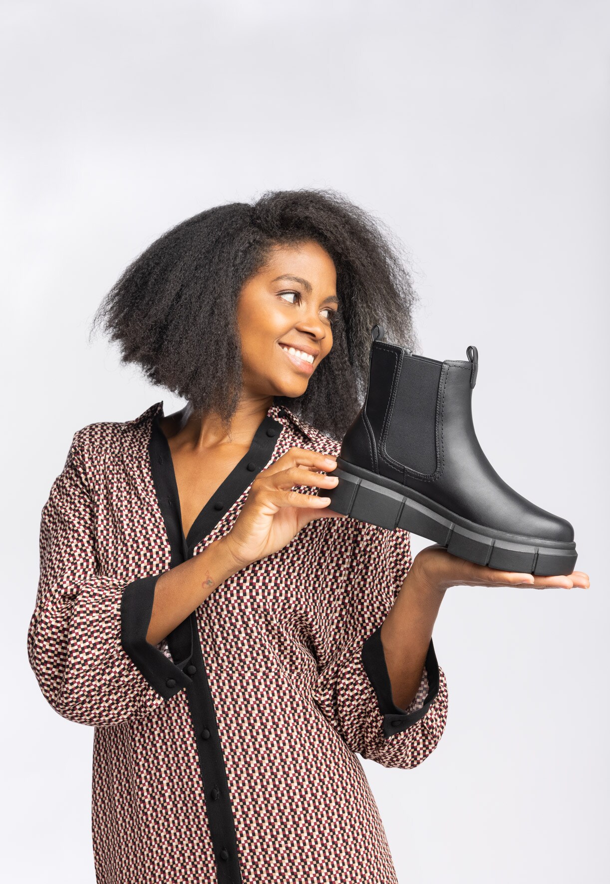 ALLEY, Chelseaboots Svarta