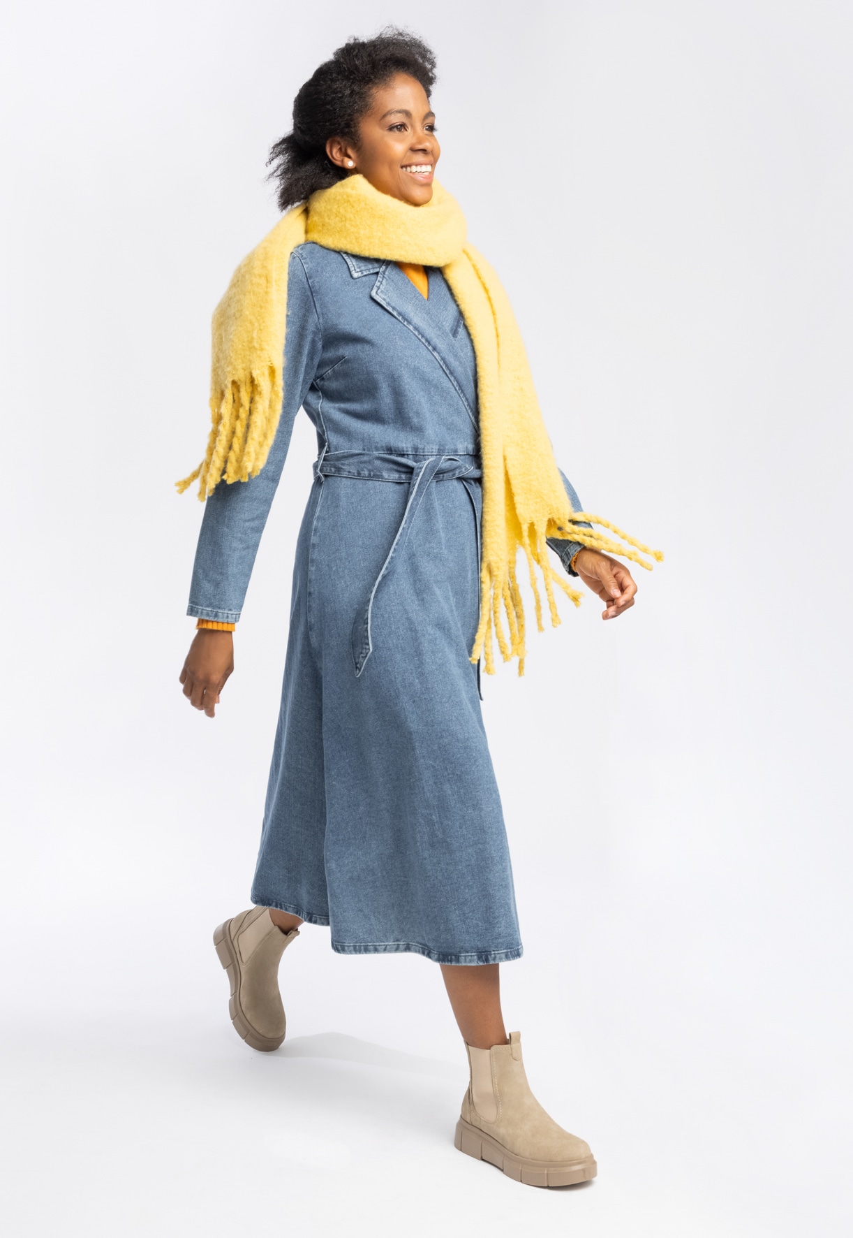 ALLEY, Chelseaboots Beigea