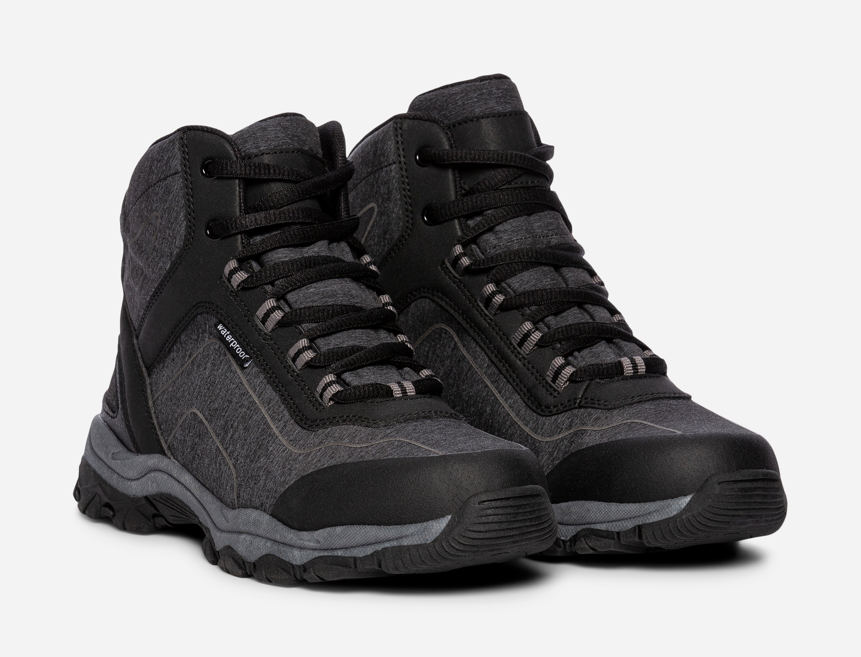 LEJON, Kängor waterproof Gråa