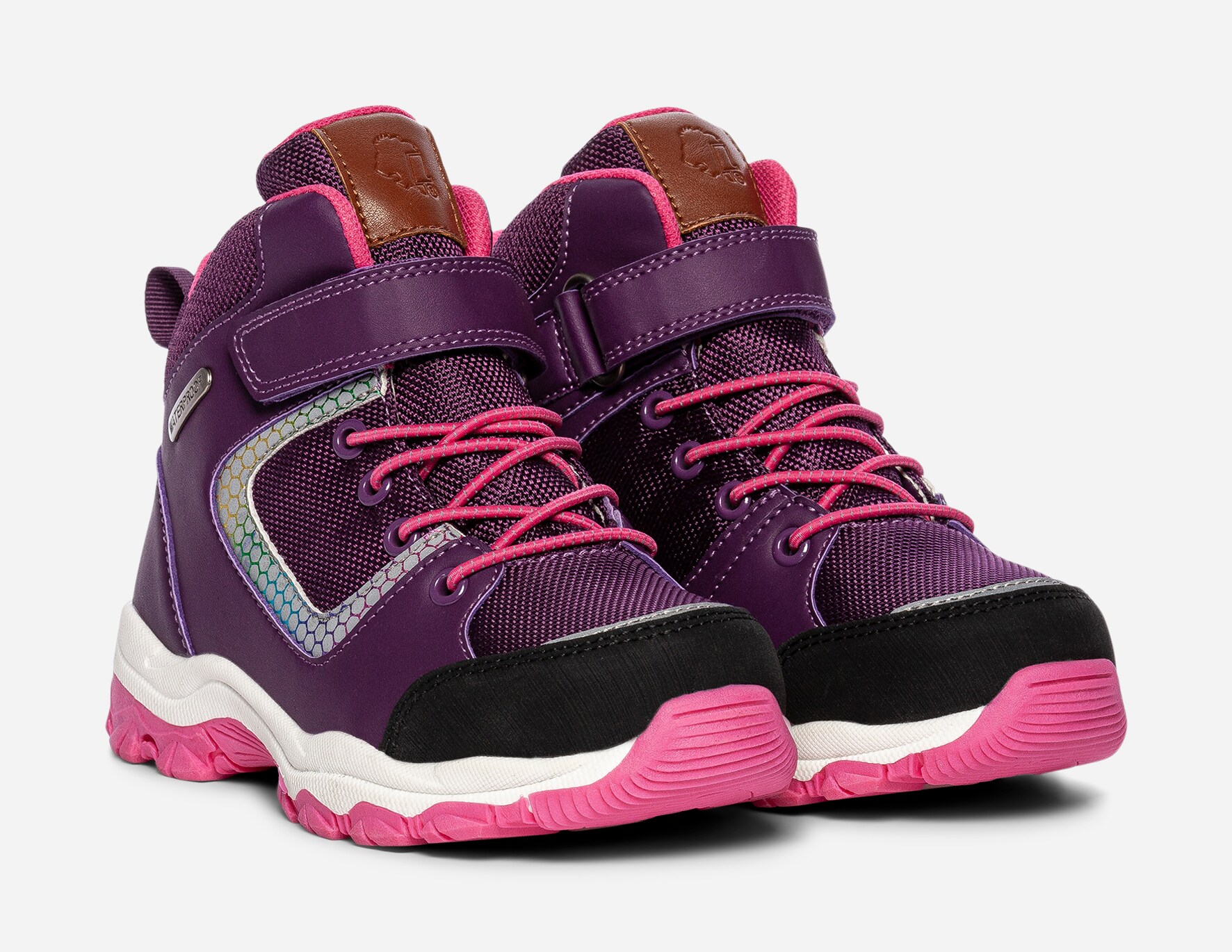 LEJON, Varmfodrade kängor Lila