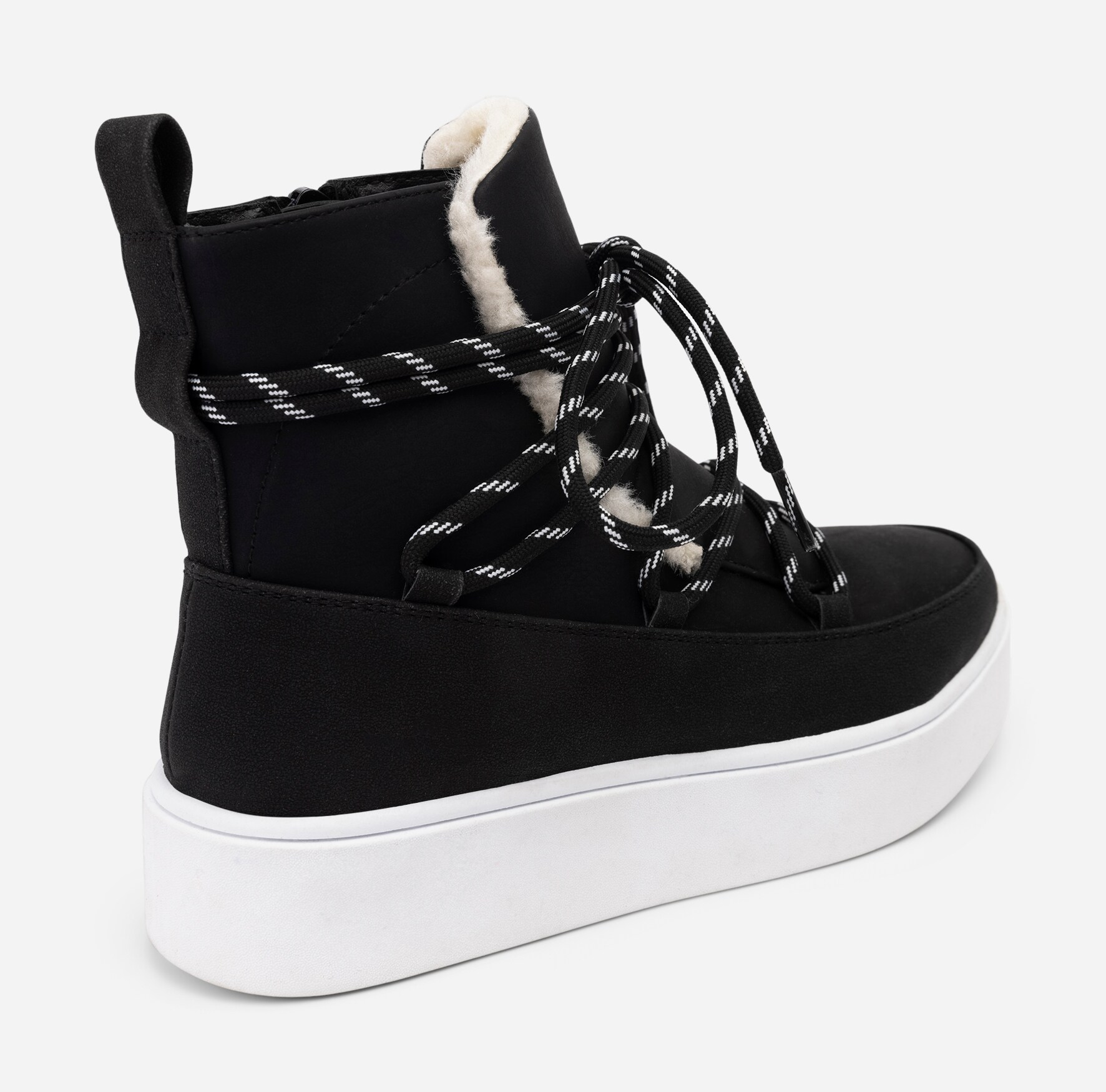 ZOEY, Varmfodrade kängor Svarta