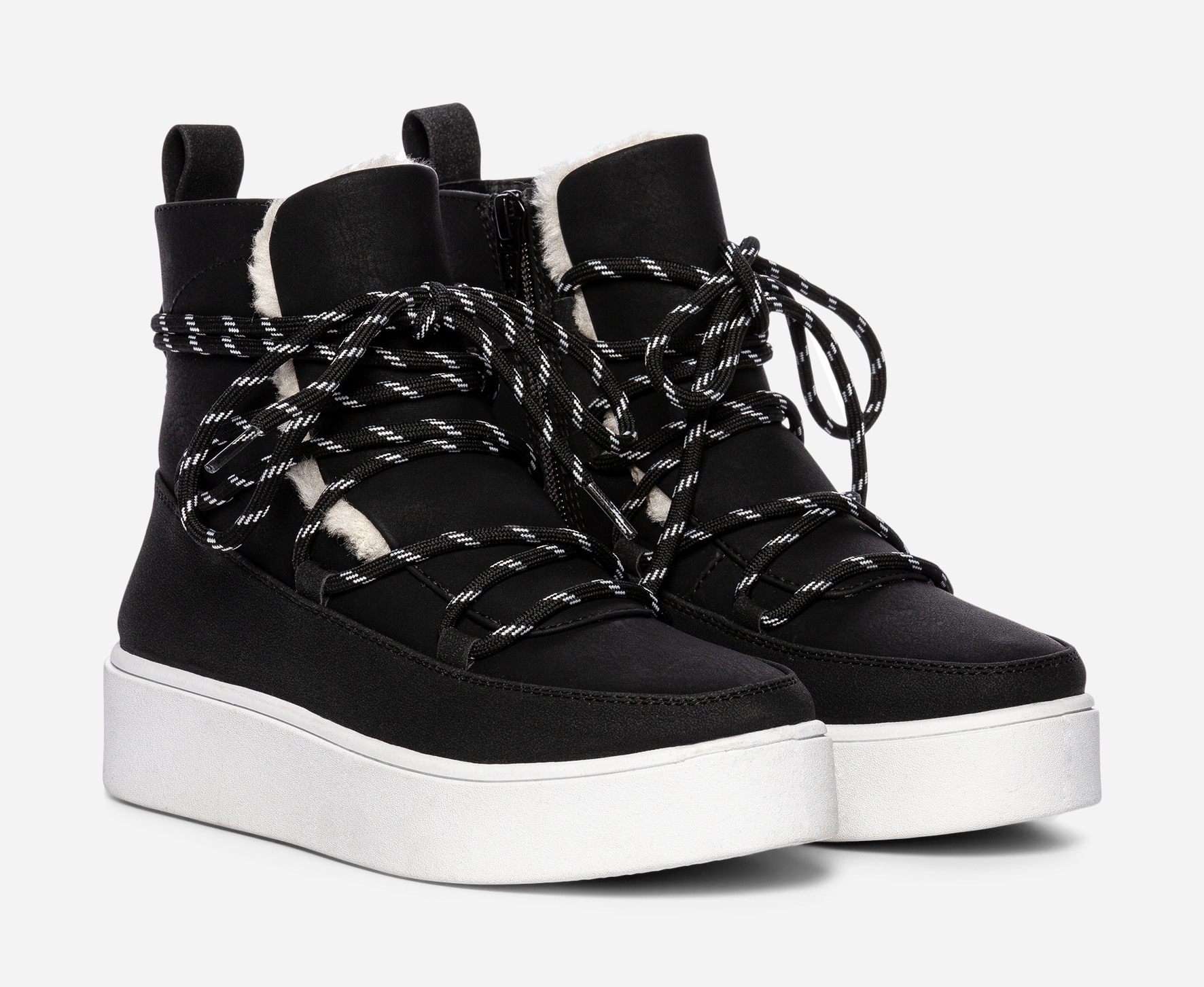 ZOEY, Varmfodrade kängor Svarta