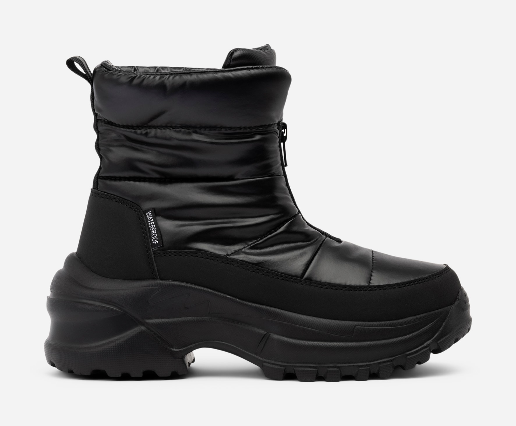 ZOEY, Varmfodrade kängor waterproof Svarta