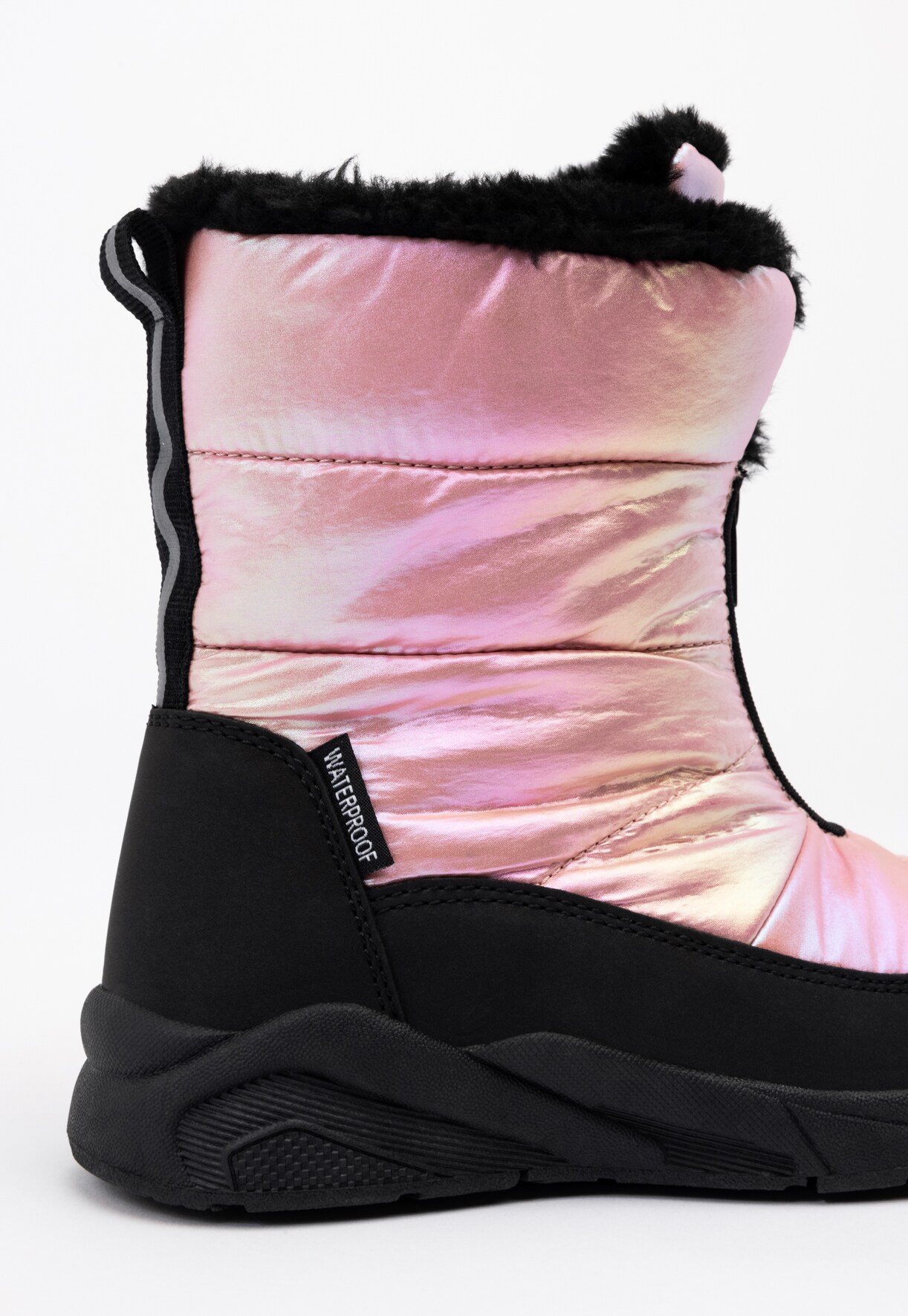 ZOEY, Varmfodrade kängor waterproof Rosa