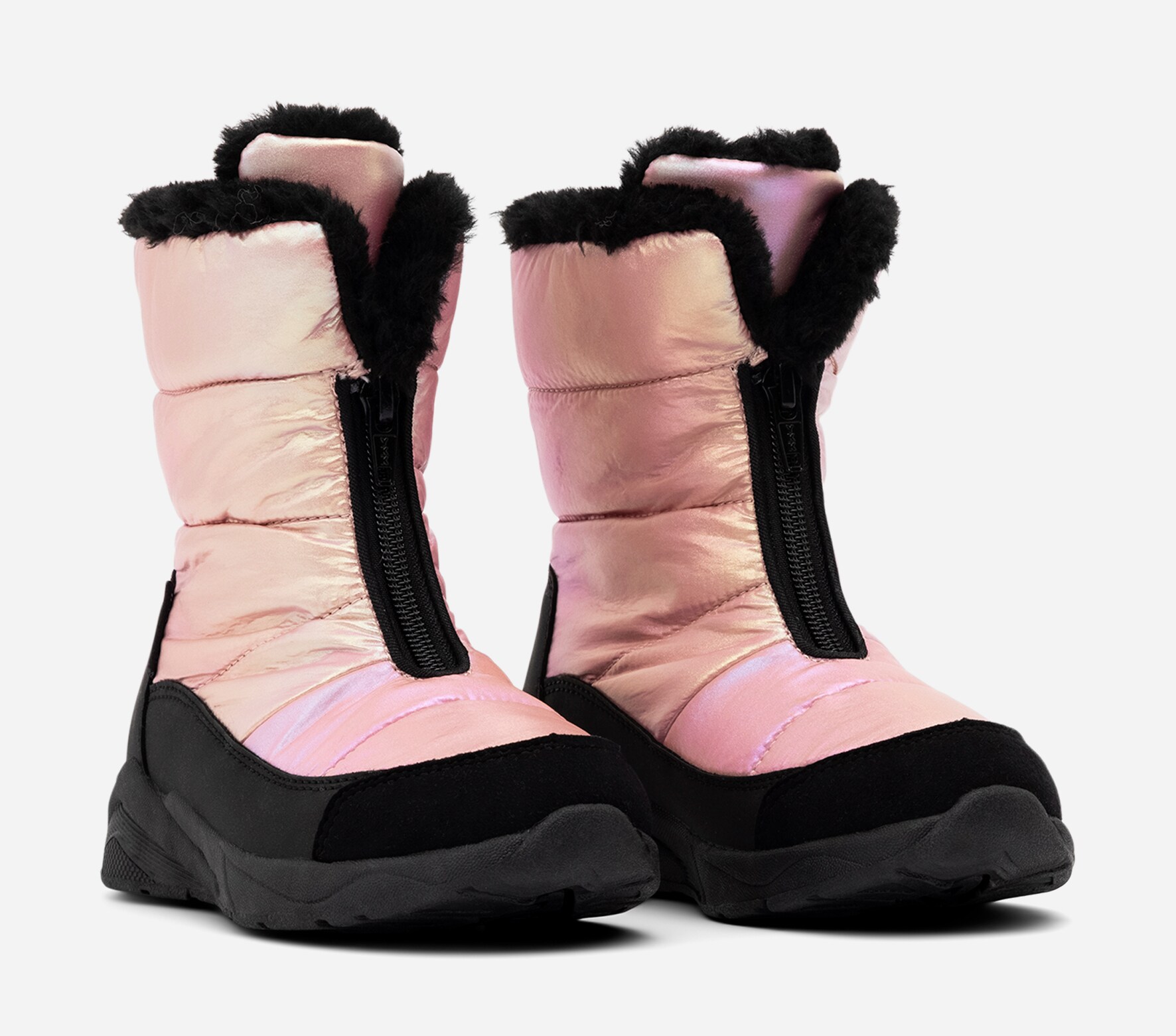 ZOEY, Varmfodrade kängor waterproof Rosa