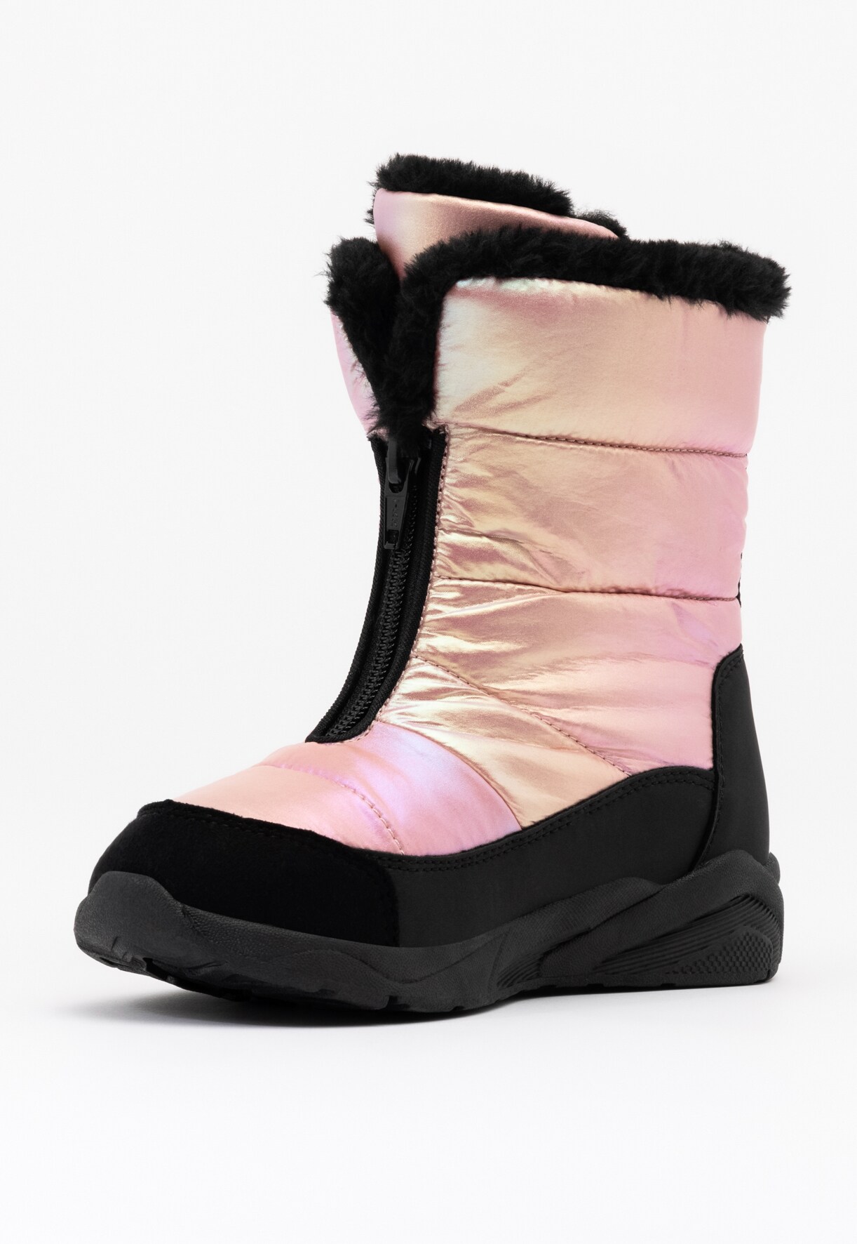 ZOEY, Varmfodrade kängor waterproof Rosa