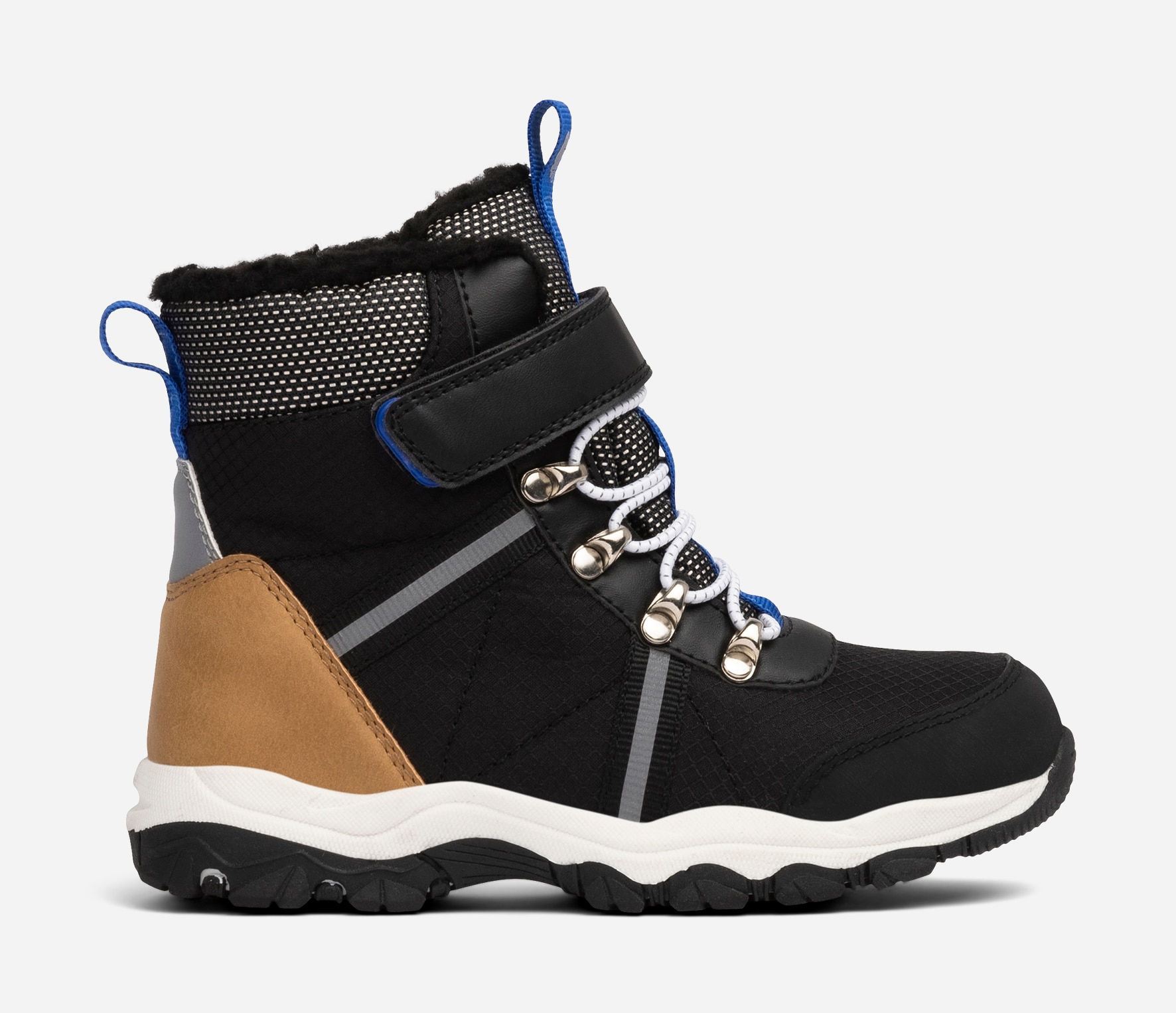 LEJON, Varmfodrade kängor waterproof Svarta