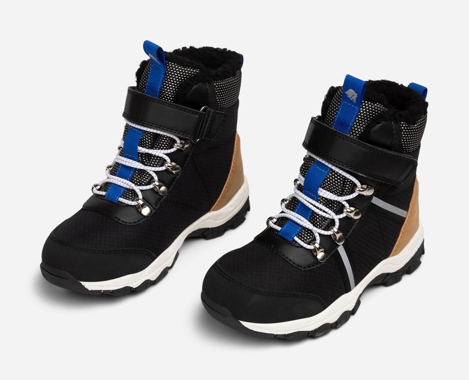 LEJON, Varmfodrade kängor waterproof Svarta