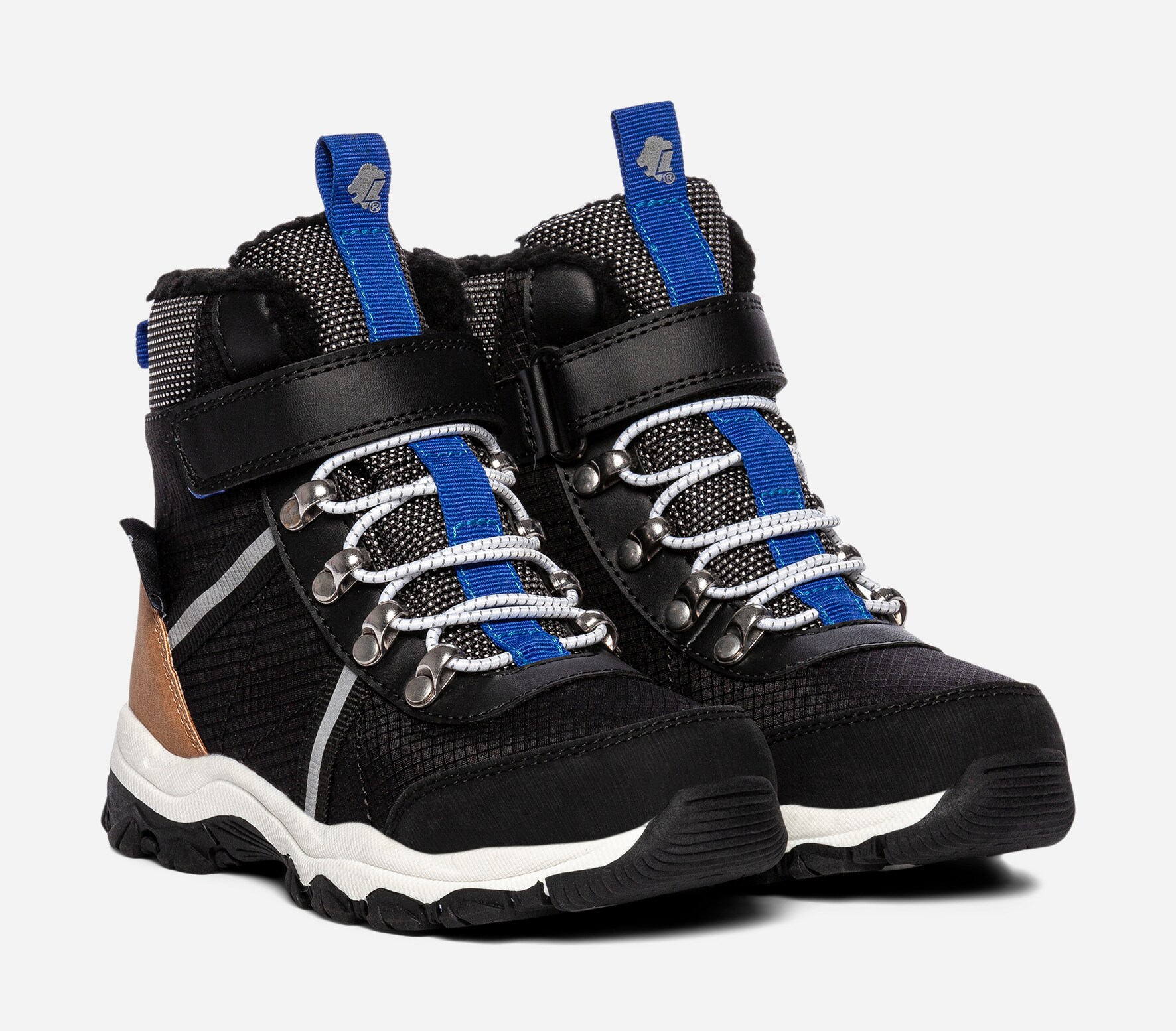 LEJON, Varmfodrade kängor waterproof Svarta