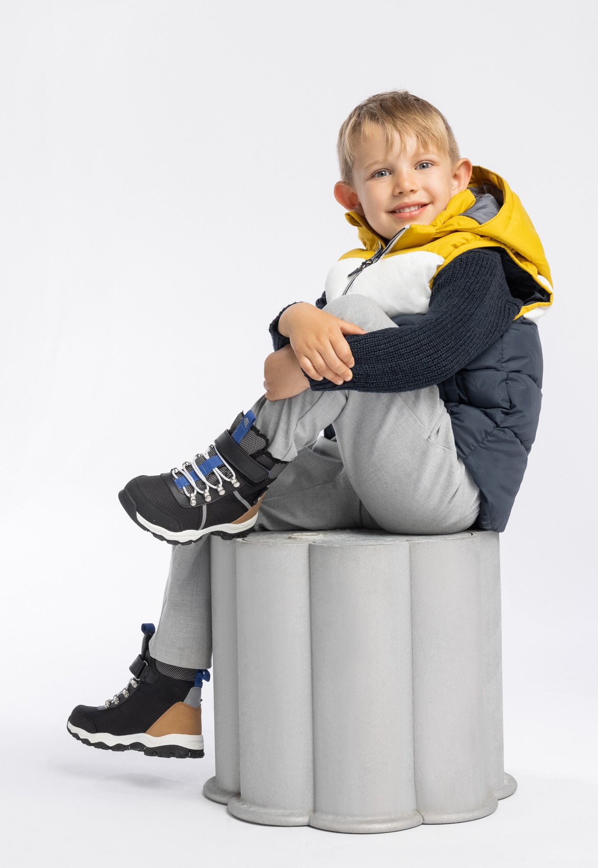 LEJON, Varmfodrade kängor waterproof Svarta