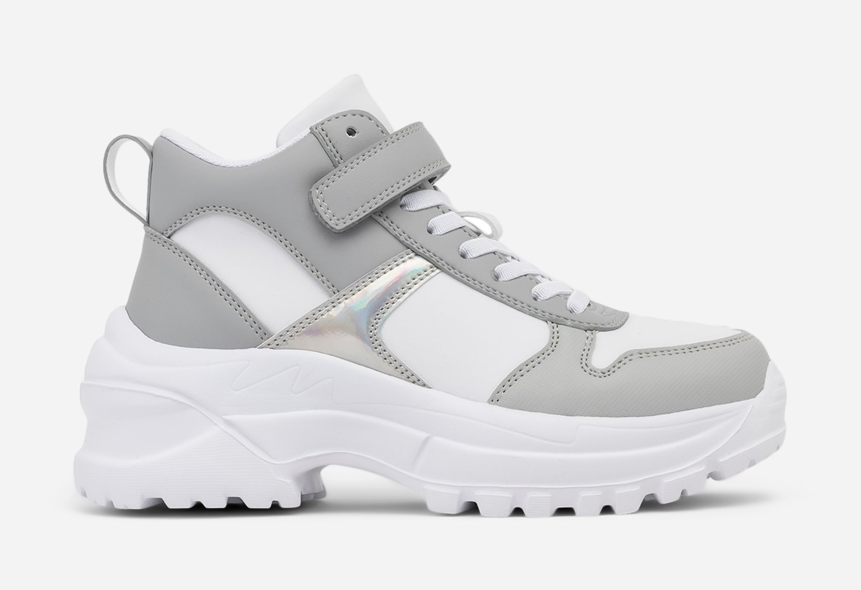 ZOEY, Höga sneakers Gråa