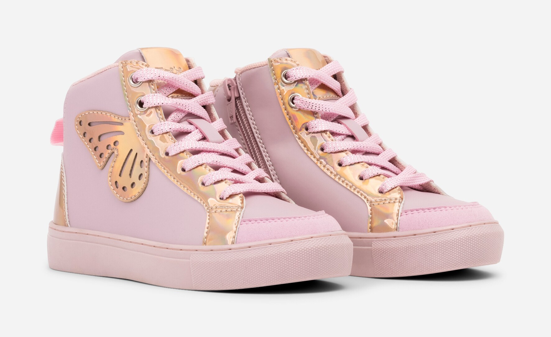 ZOEY, Höga sneakers Rosa