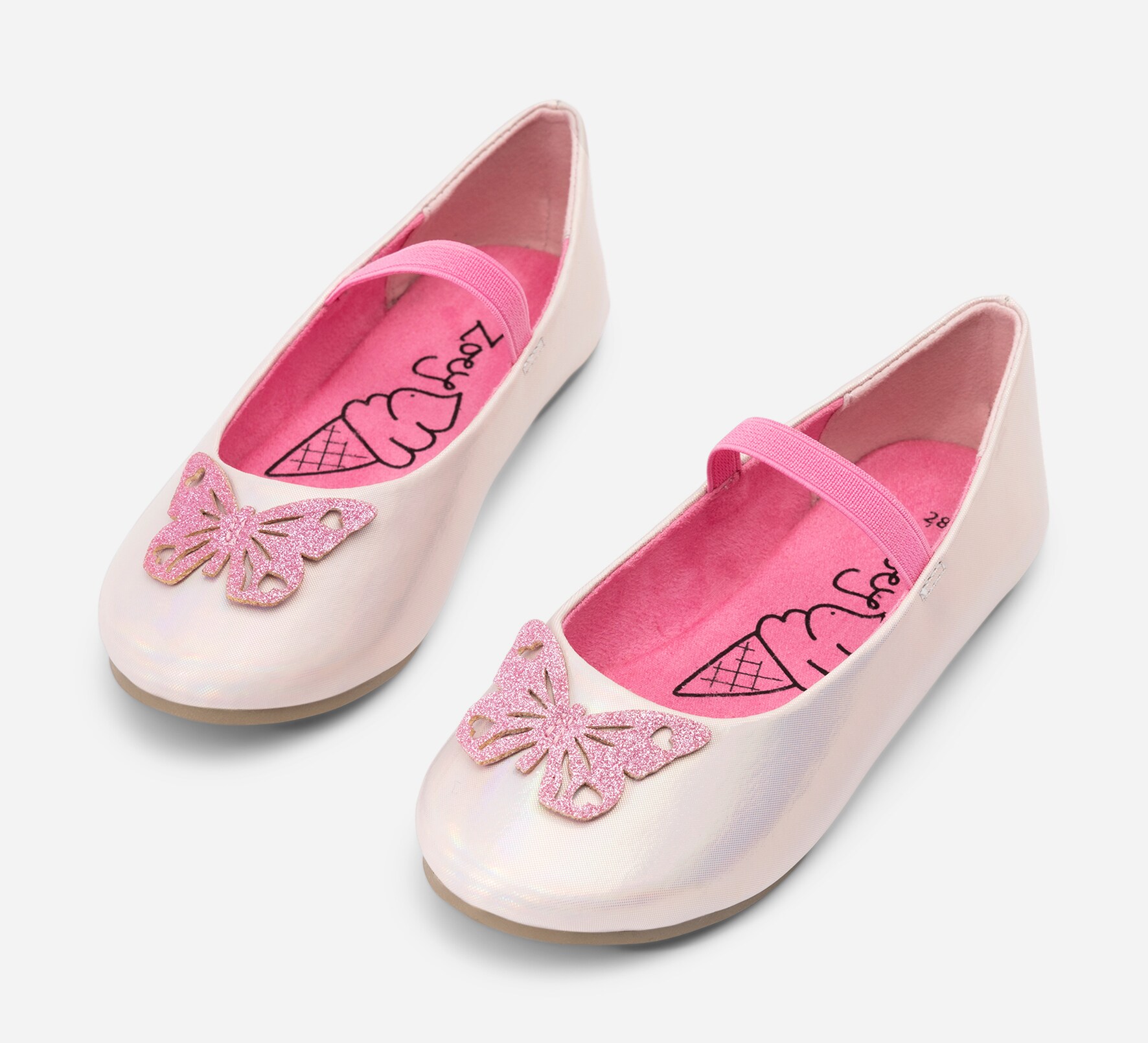 ZOEY, Ballerinaskor Flerfärgade