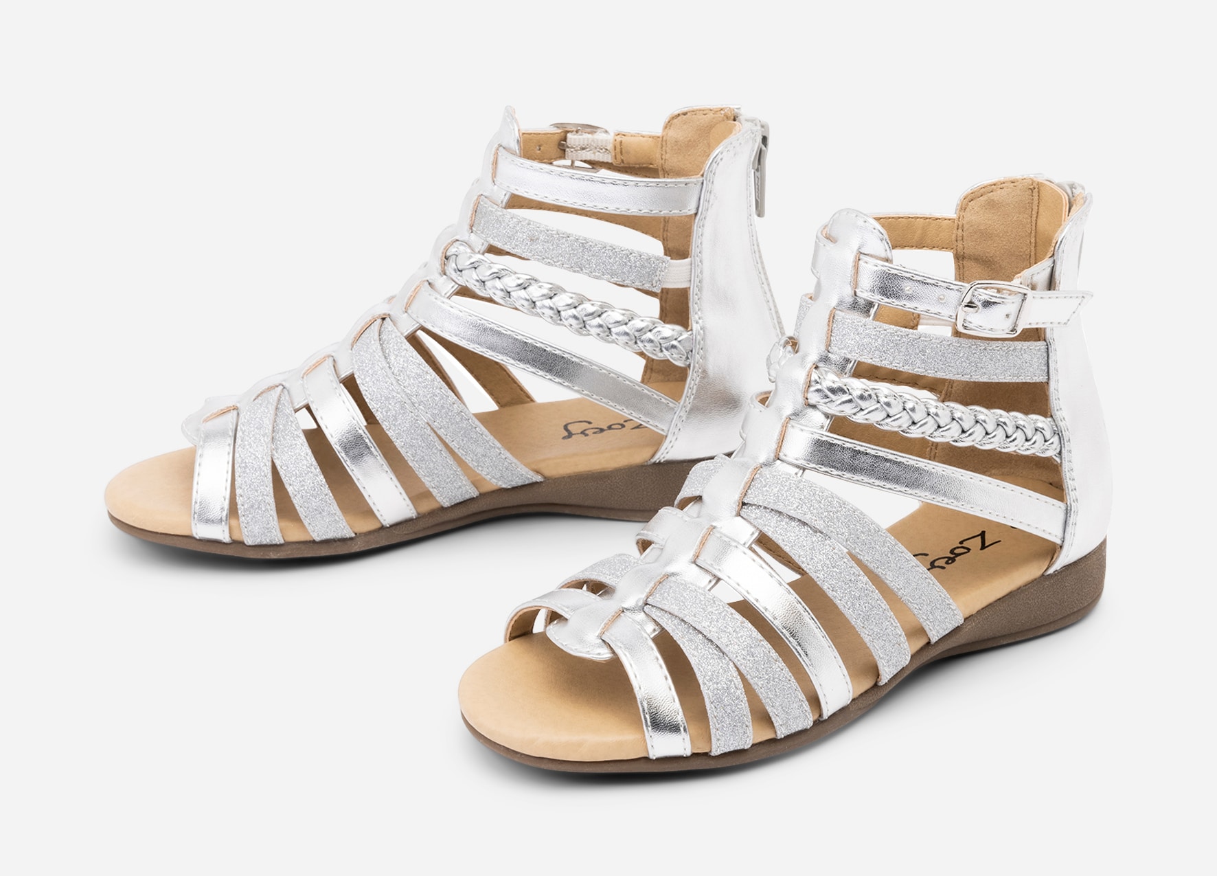 ZOEY, Sandaler Metallfärgade