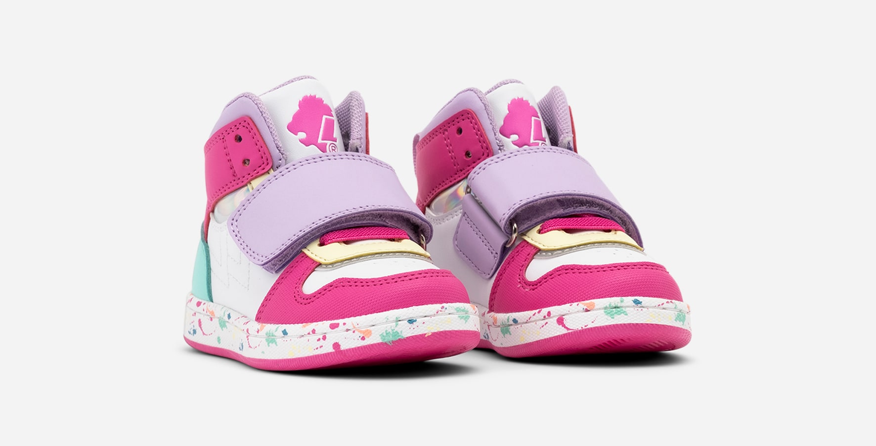 LEJON, Höga sneakers Rosa