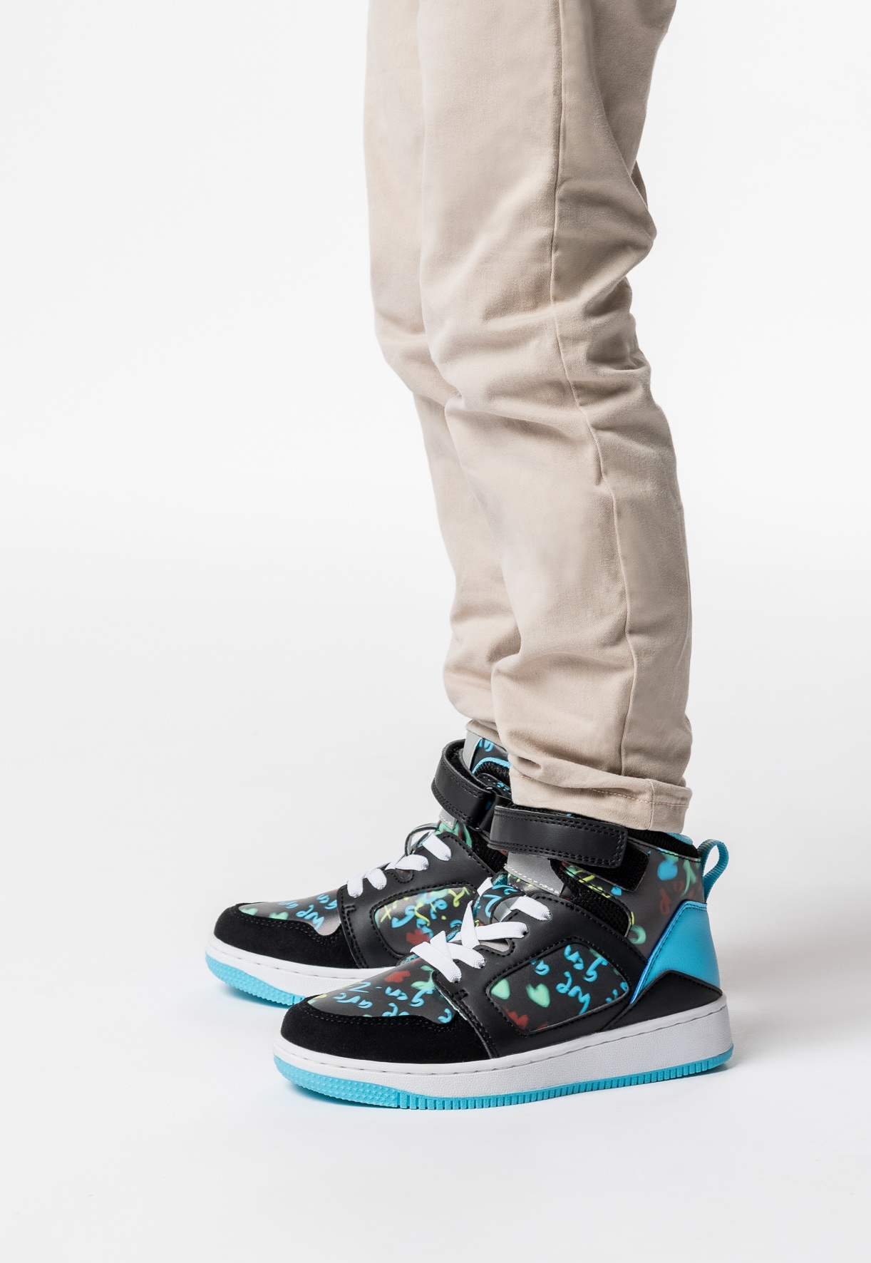 LEJON, Höga sneakers Flerfärgade