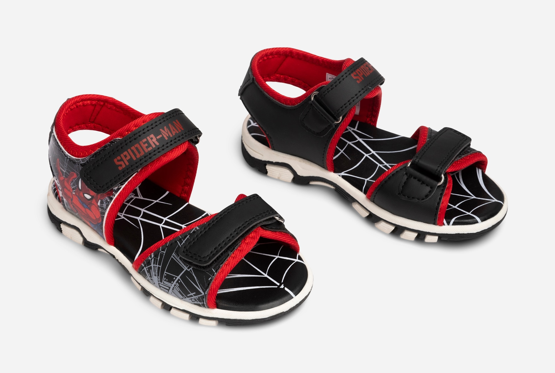 SPIDERMAN, Sandaler Svarta