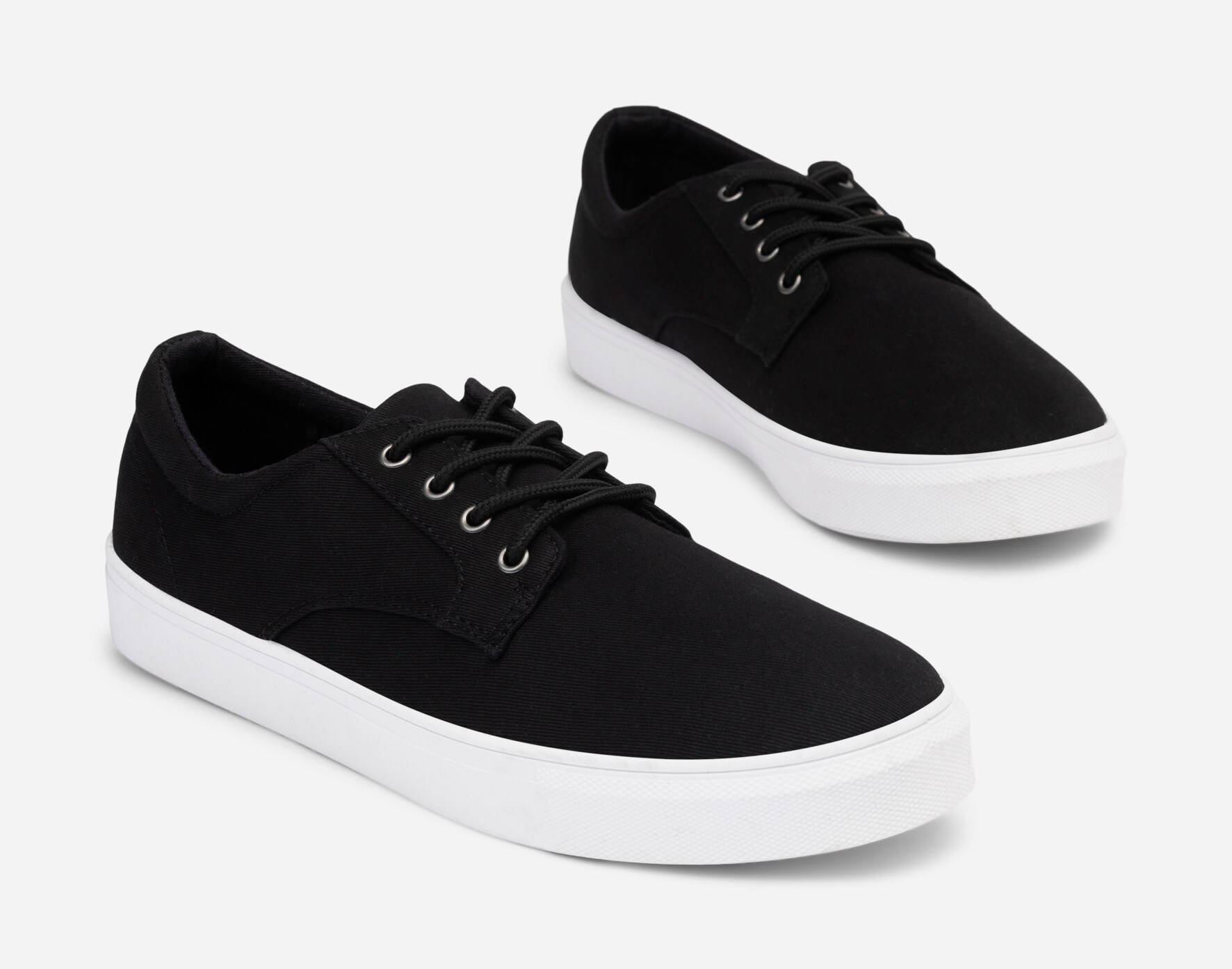 STEPSIDE, Tygskor Svarta