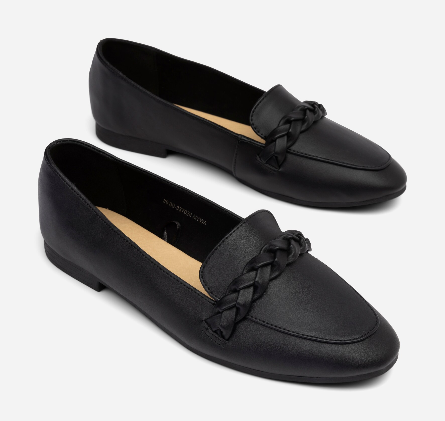 ALLEY, Loafers Svarta