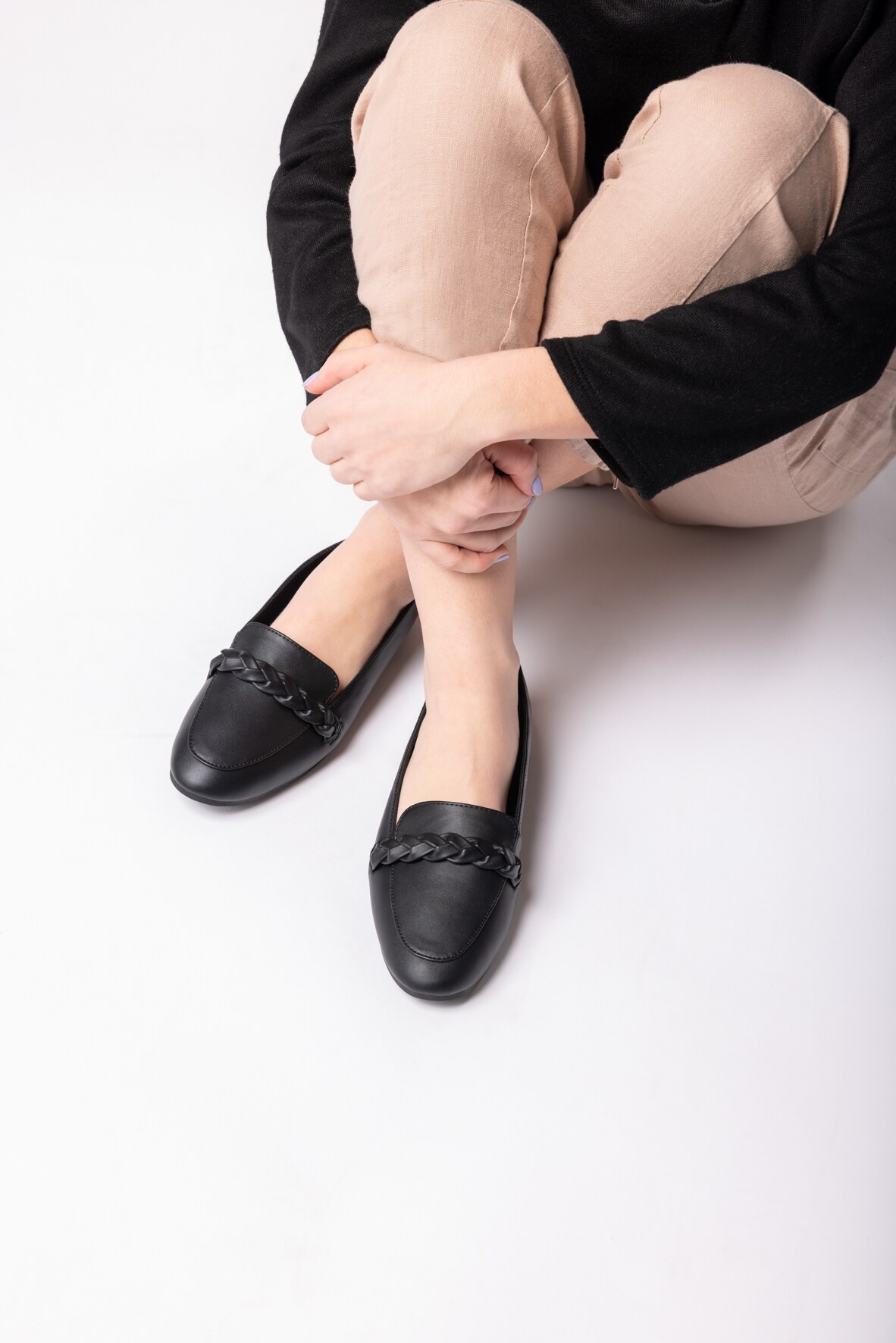 ALLEY, Loafers Svarta