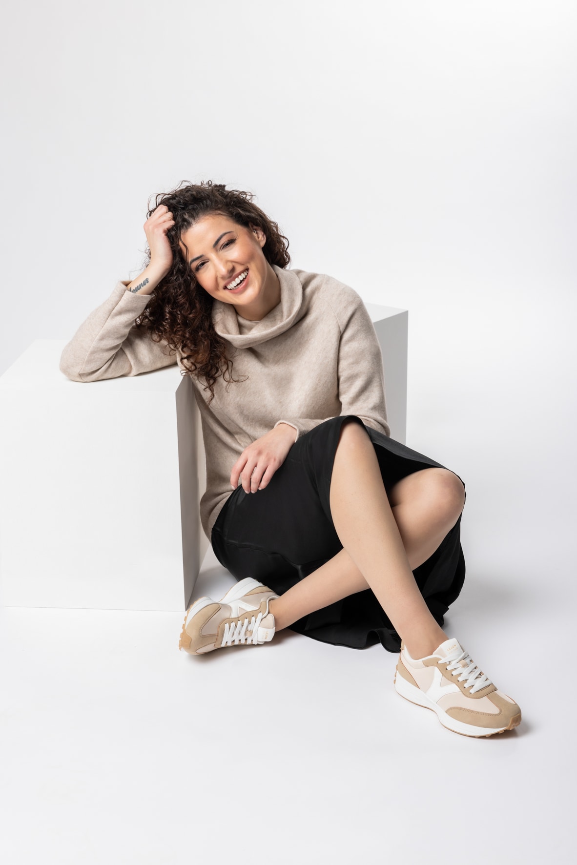 LEJON, Sneakers Beigea