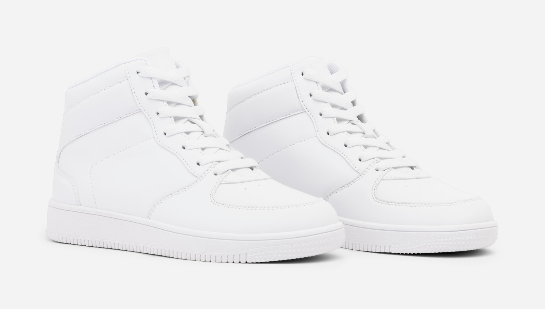 LEJON, Höga sneakers Vita