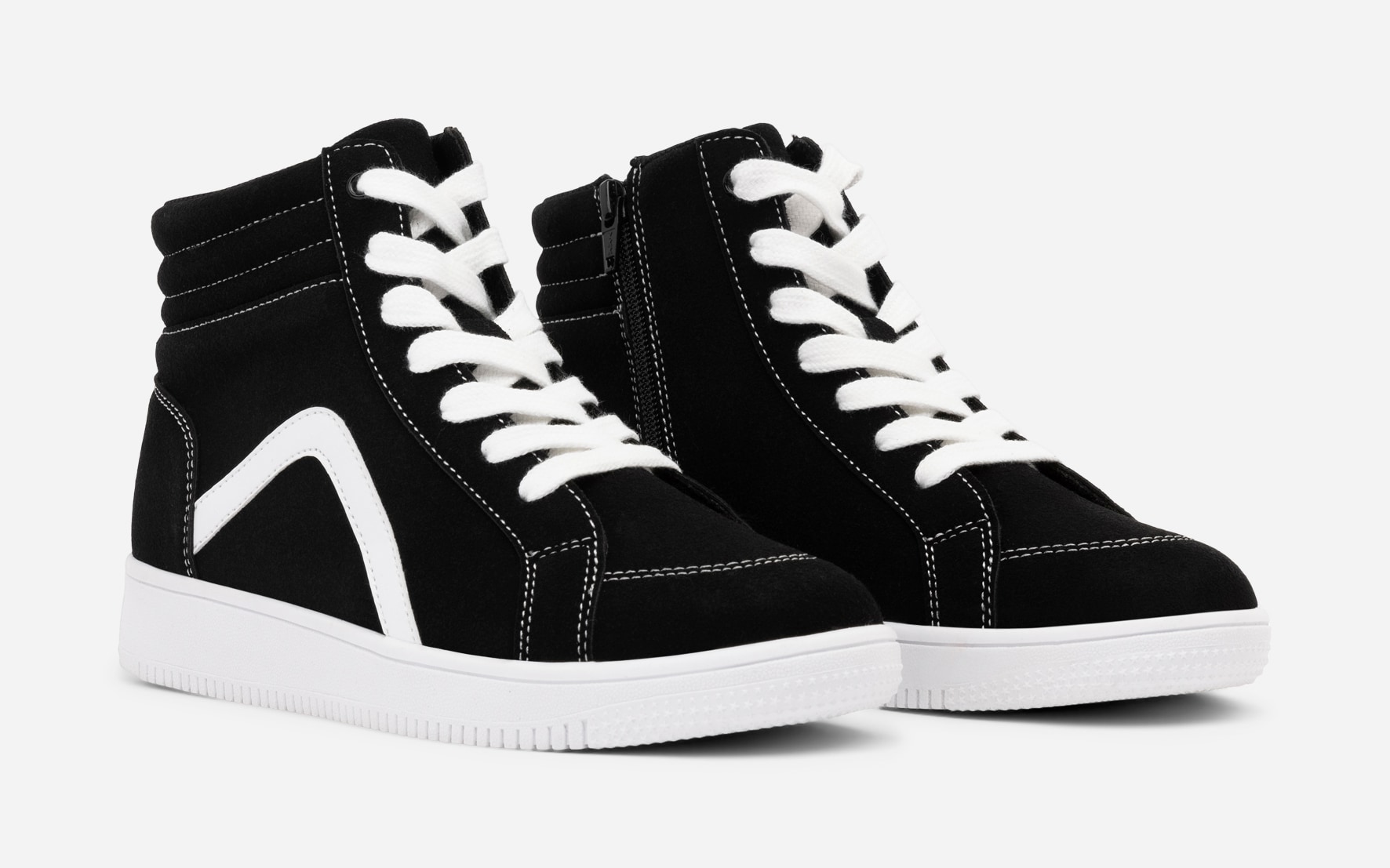 LEJON, Höga sneakers Svarta