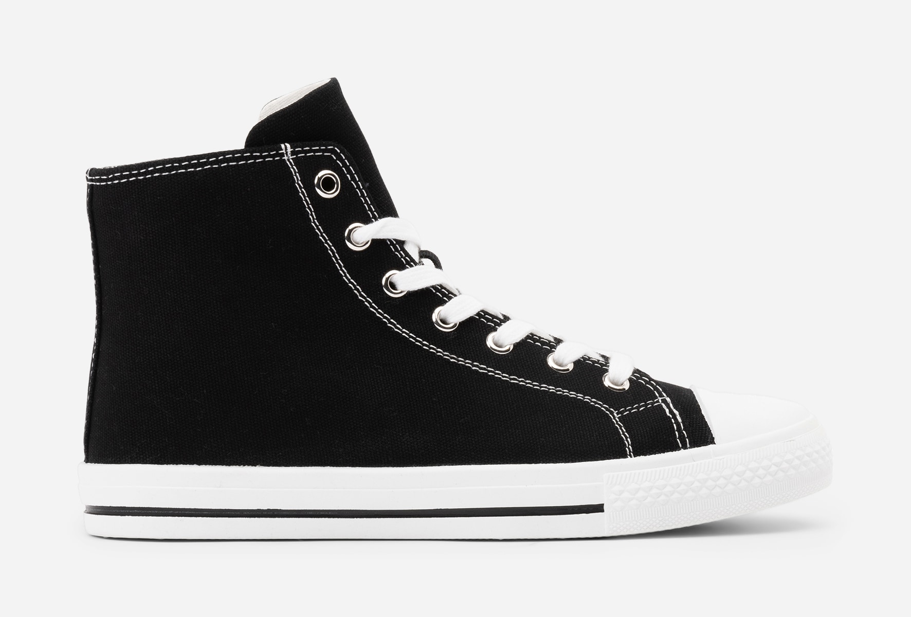 LEJON, Höga sneakers Svarta