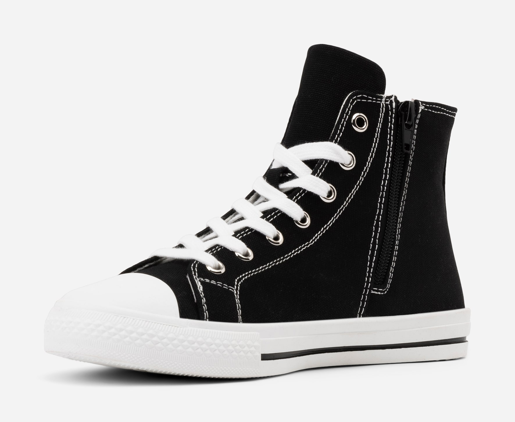 LEJON, Höga sneakers Svarta