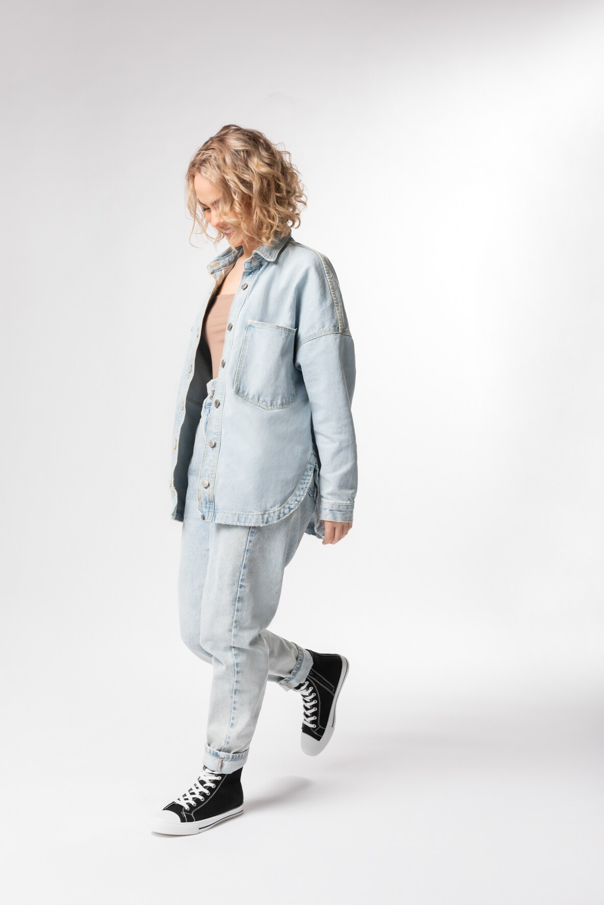 LEJON, Höga sneakers Svarta