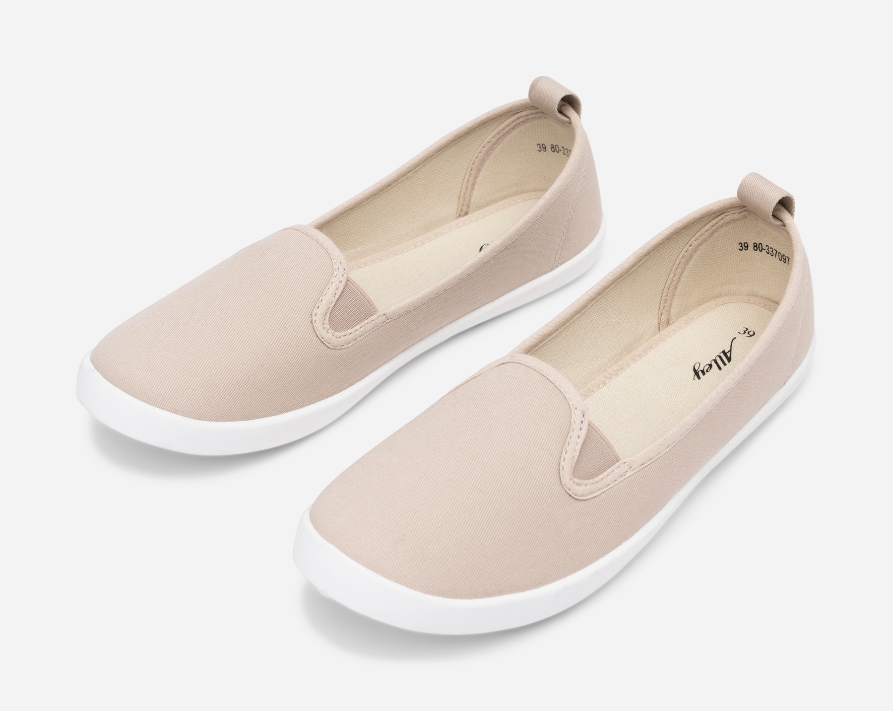 ALLEY, Tygskor Beigea