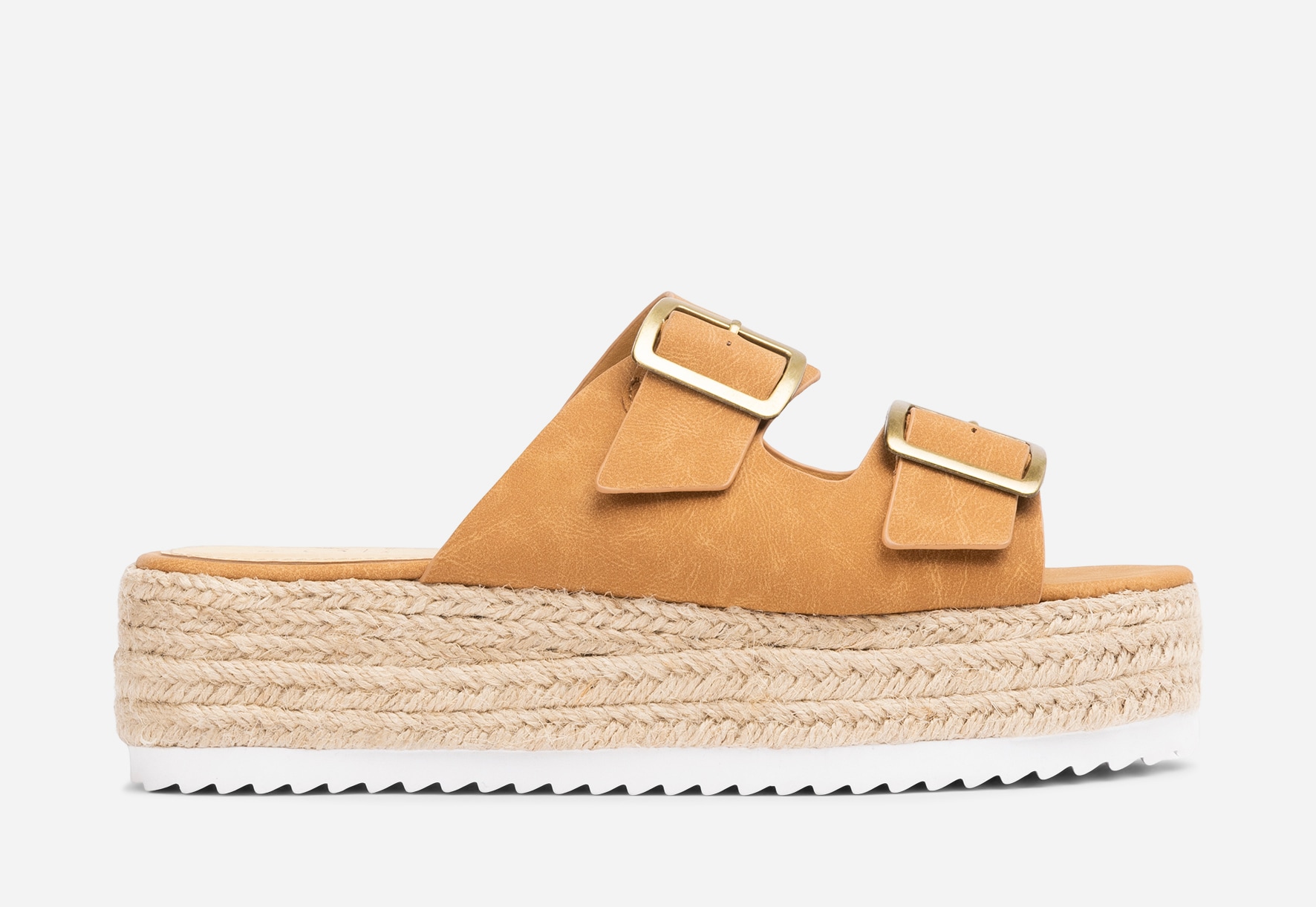 VOX, Sandaler med platåsula Bruna