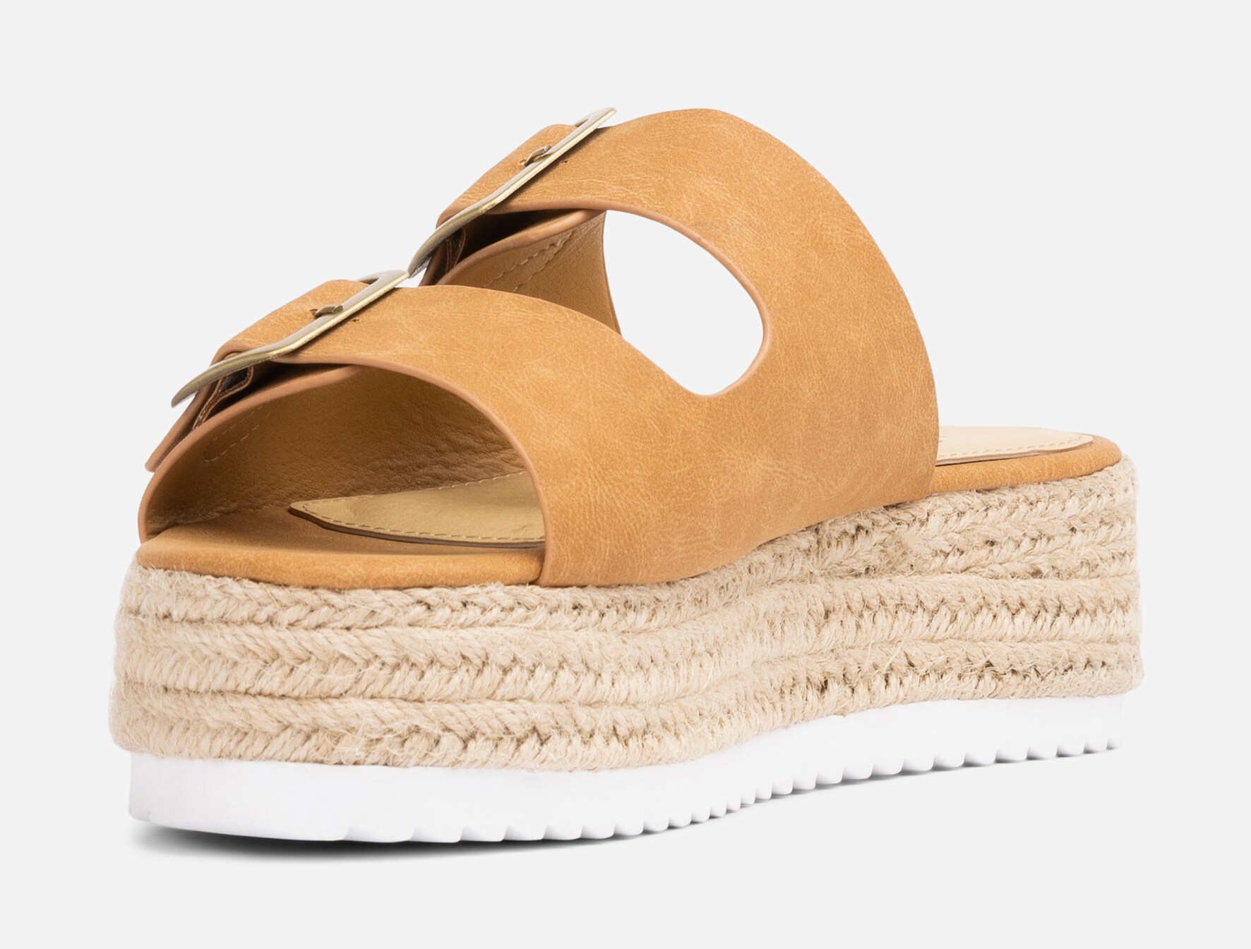 VOX, Sandaler med platåsula Bruna