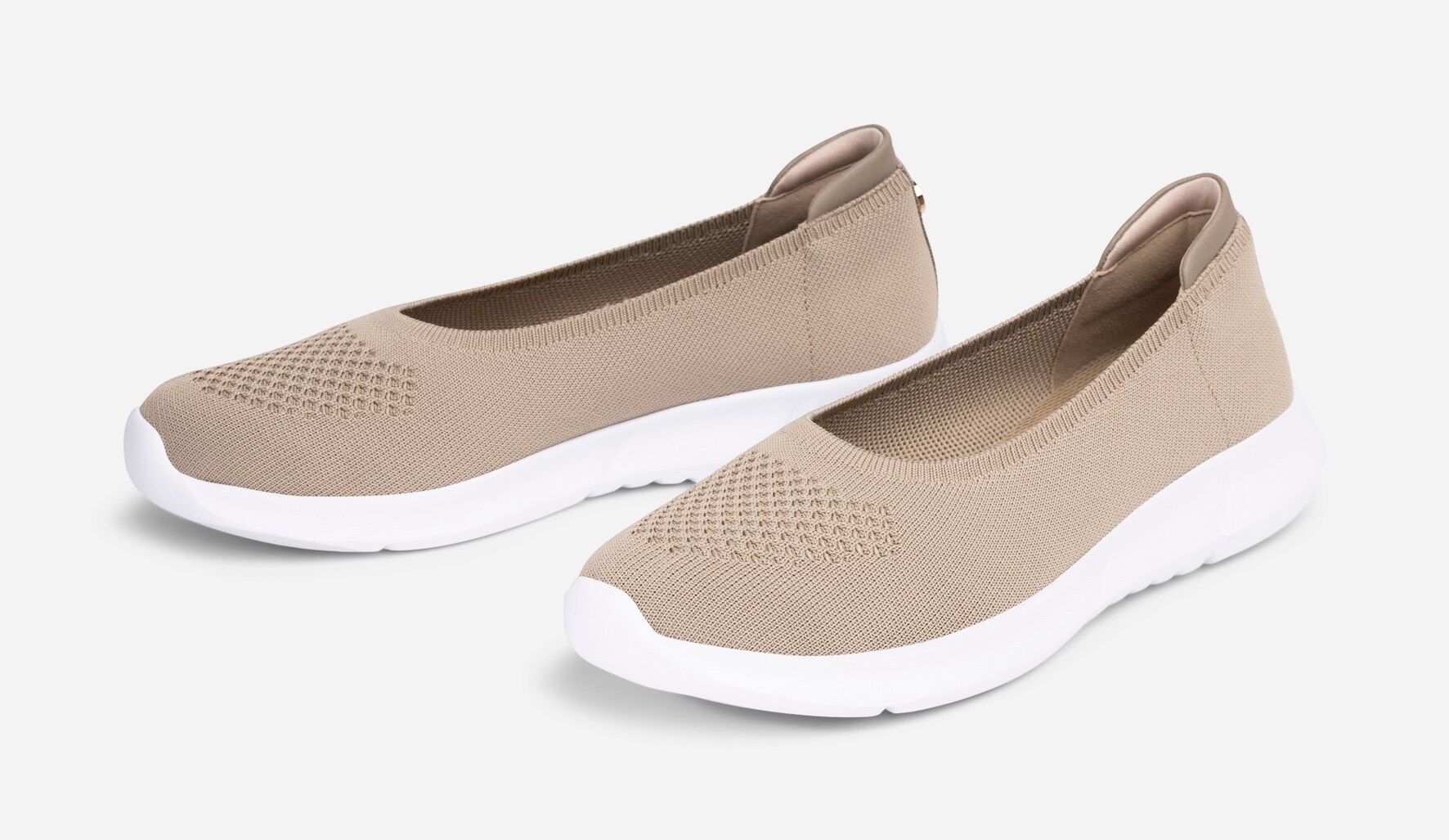 ALLEY COMFORT, Ballerinaskor Beigea