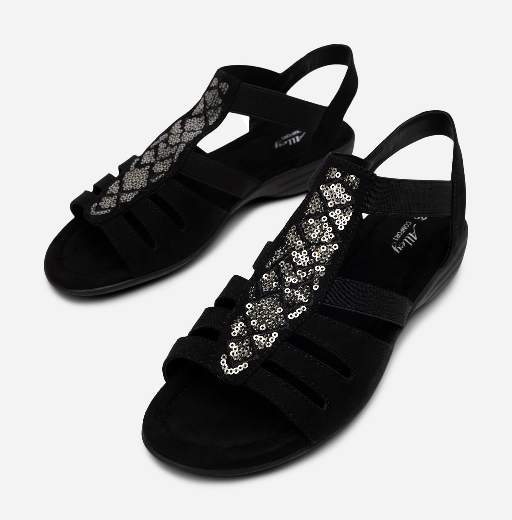 ALLEY COMFORT, Sandaler Svarta