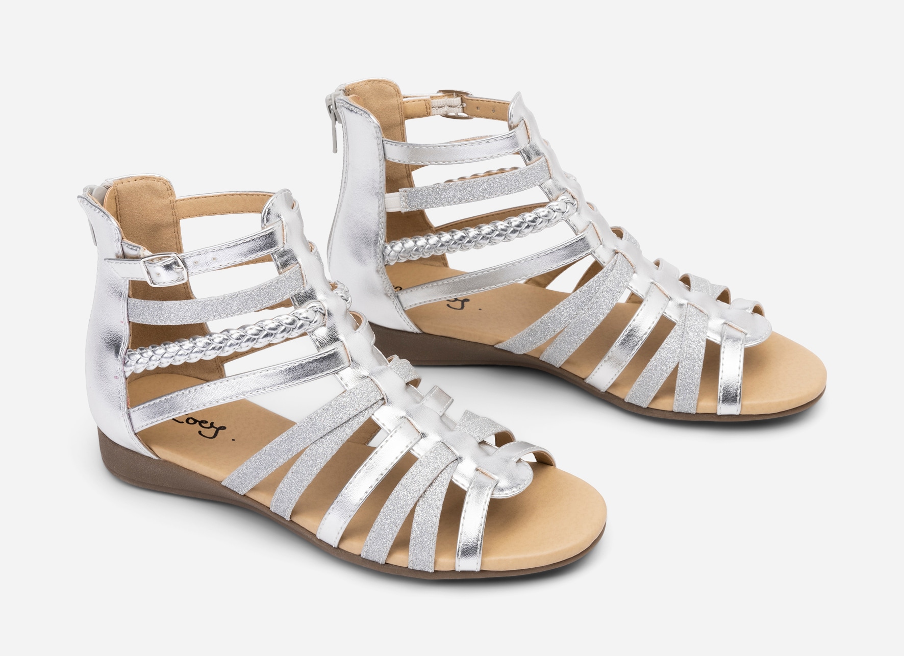ZOEY, Sandaler Metallfärgade