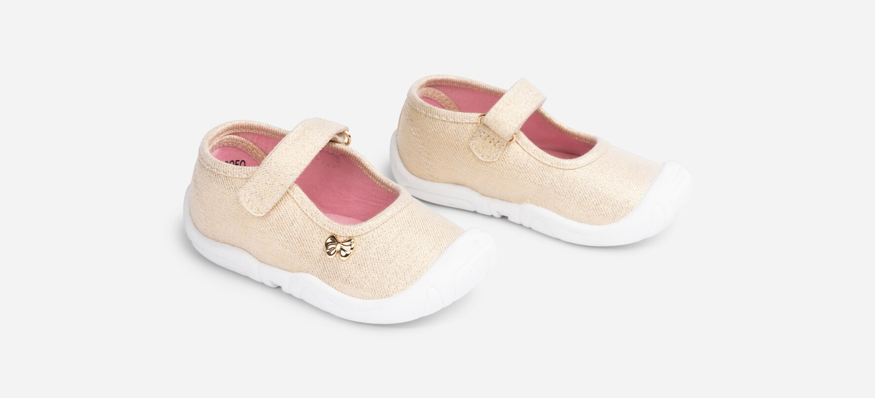 Mino, Ballerinaskor Metallfärgade