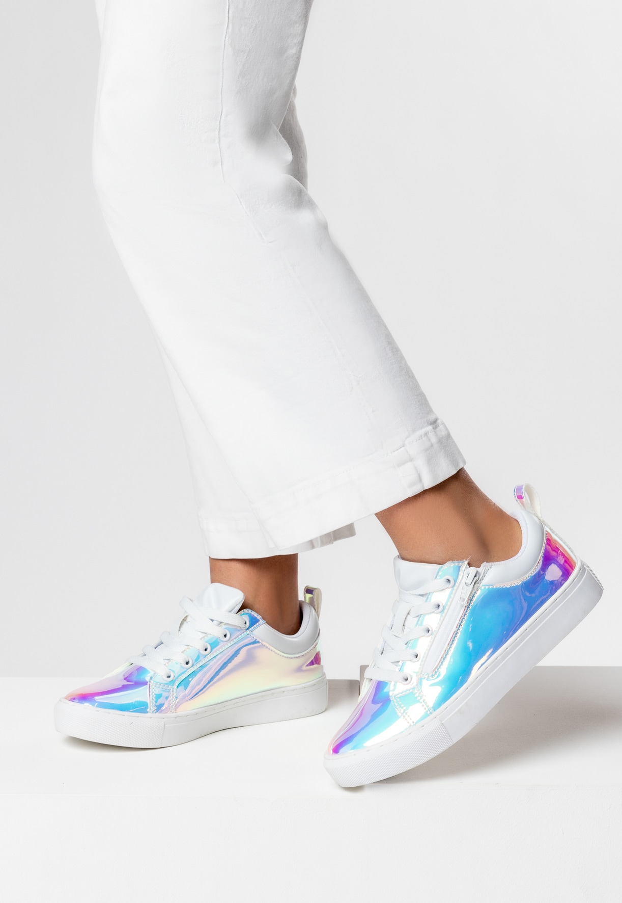 ZOEY, Sneakers Metallfärgade