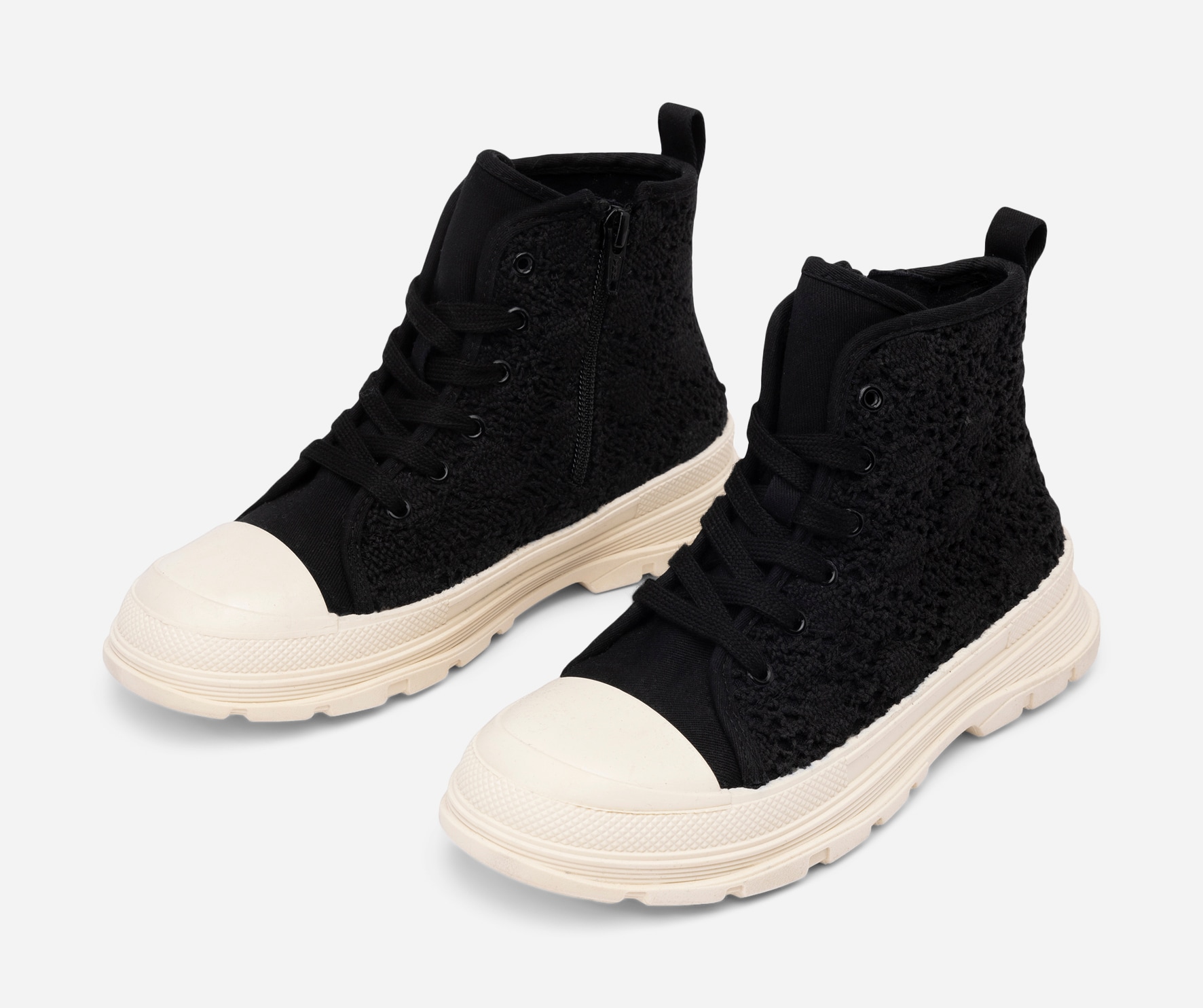 LEJON, Textilkängor Svarta