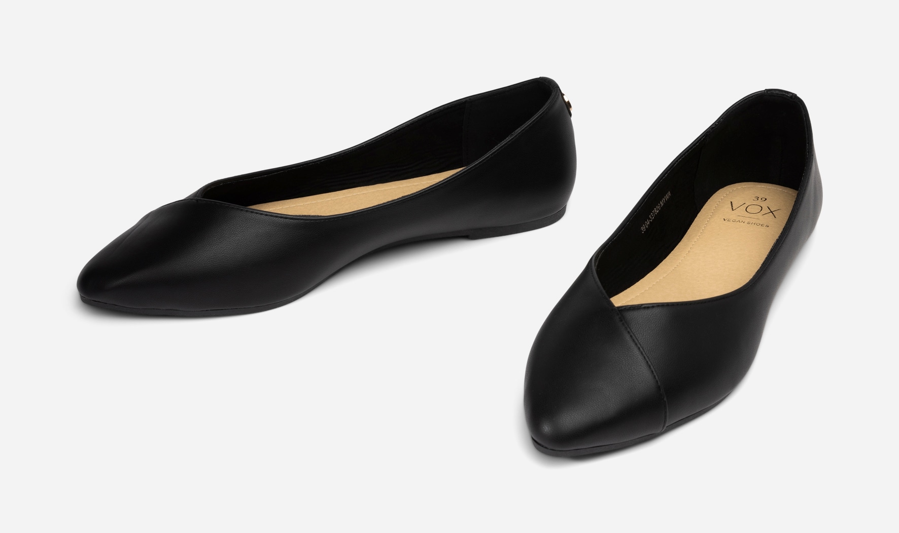 VOX, Ballerinaskor Svarta