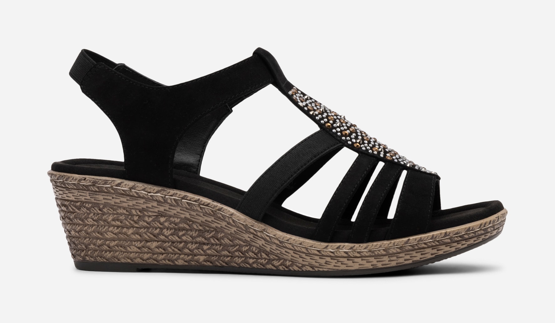 ALLEY COMFORT, Sandaletter Svarta