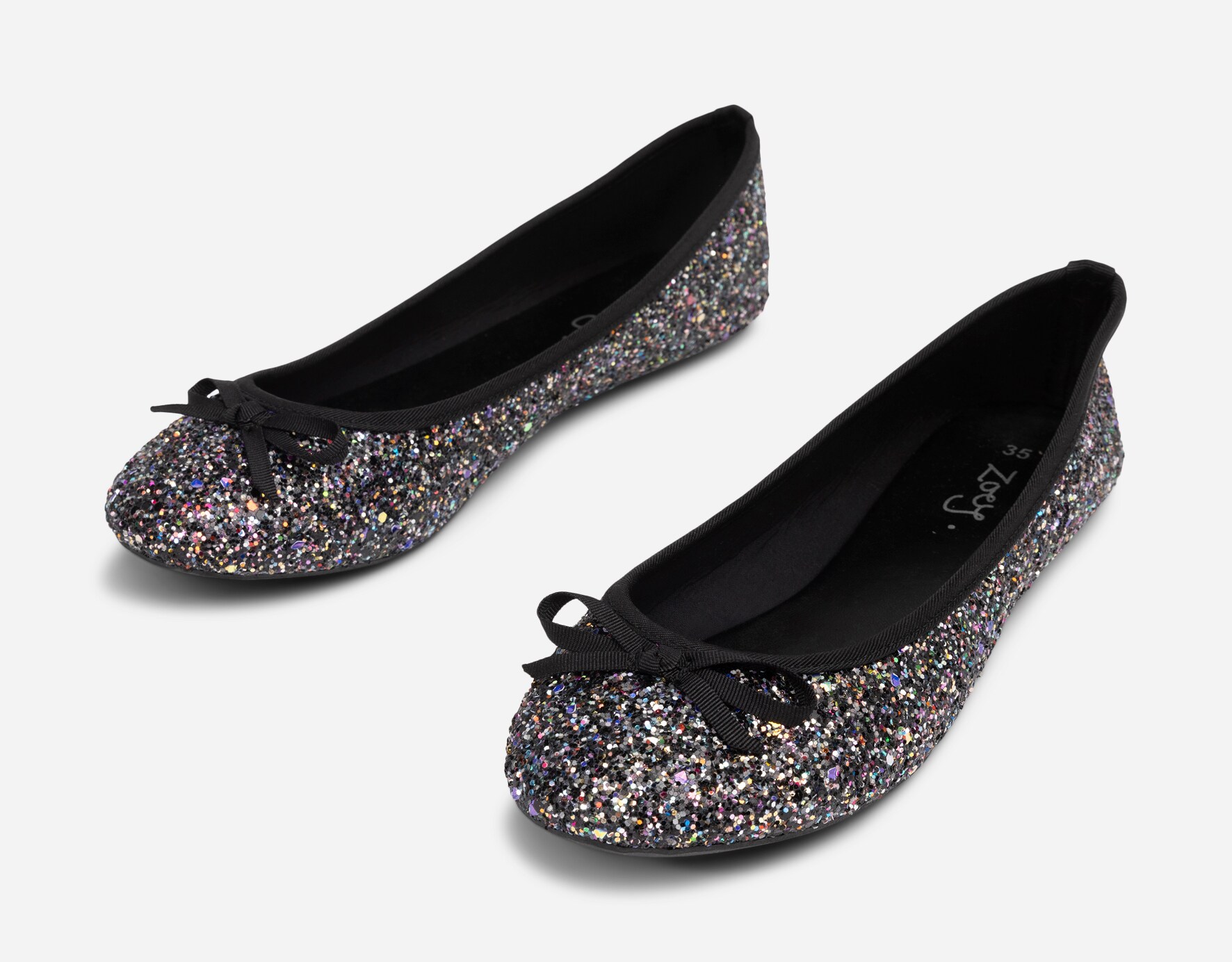 ZOEY, Ballerinaskor Svarta