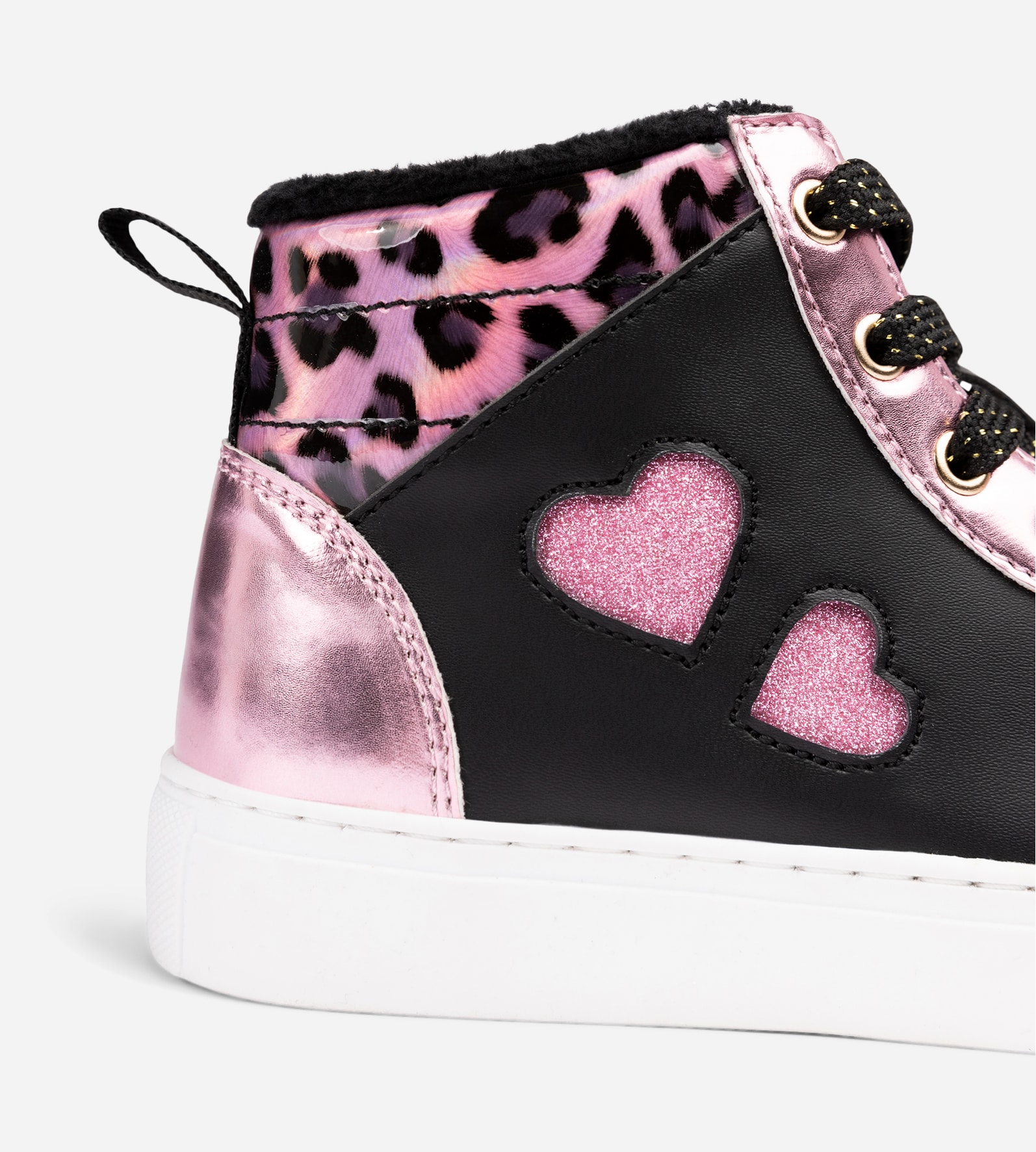 ZOEY, Varmfodrade sneakers Svarta