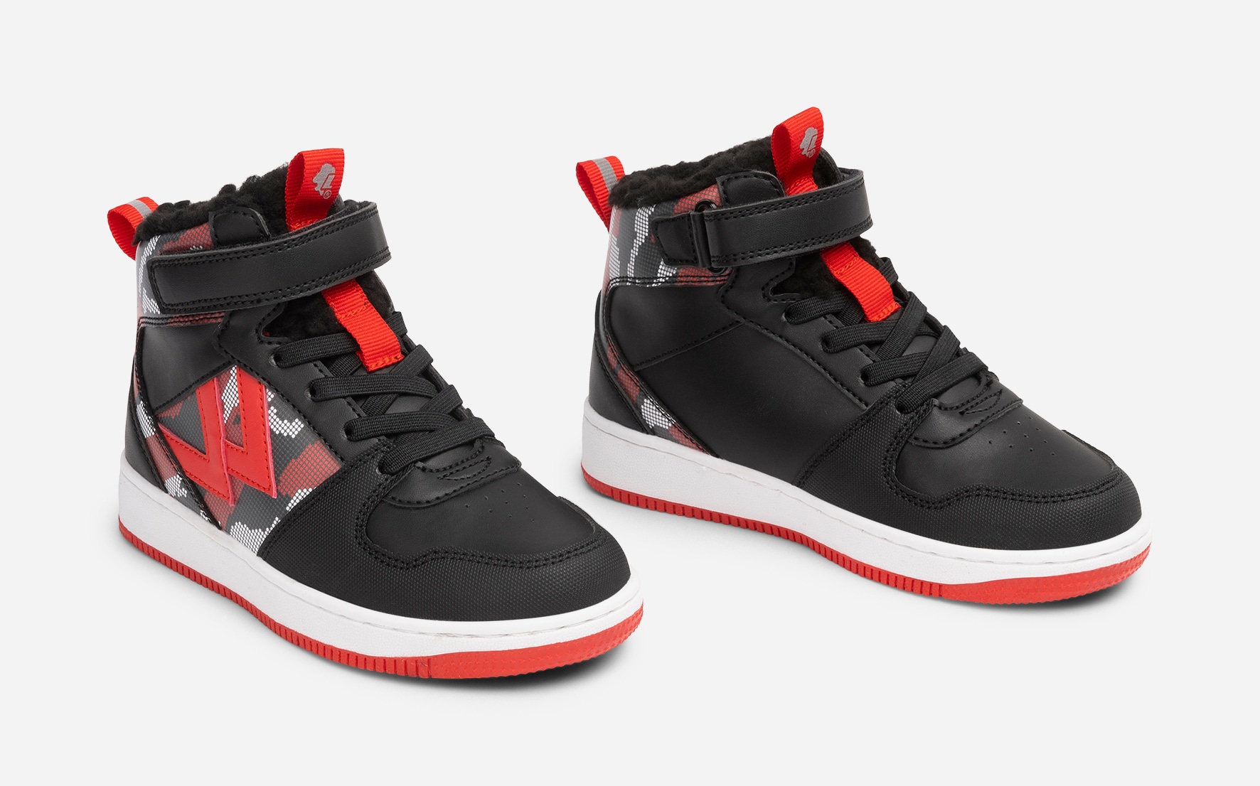 LEJON, Varmfodrade sneakers Svarta