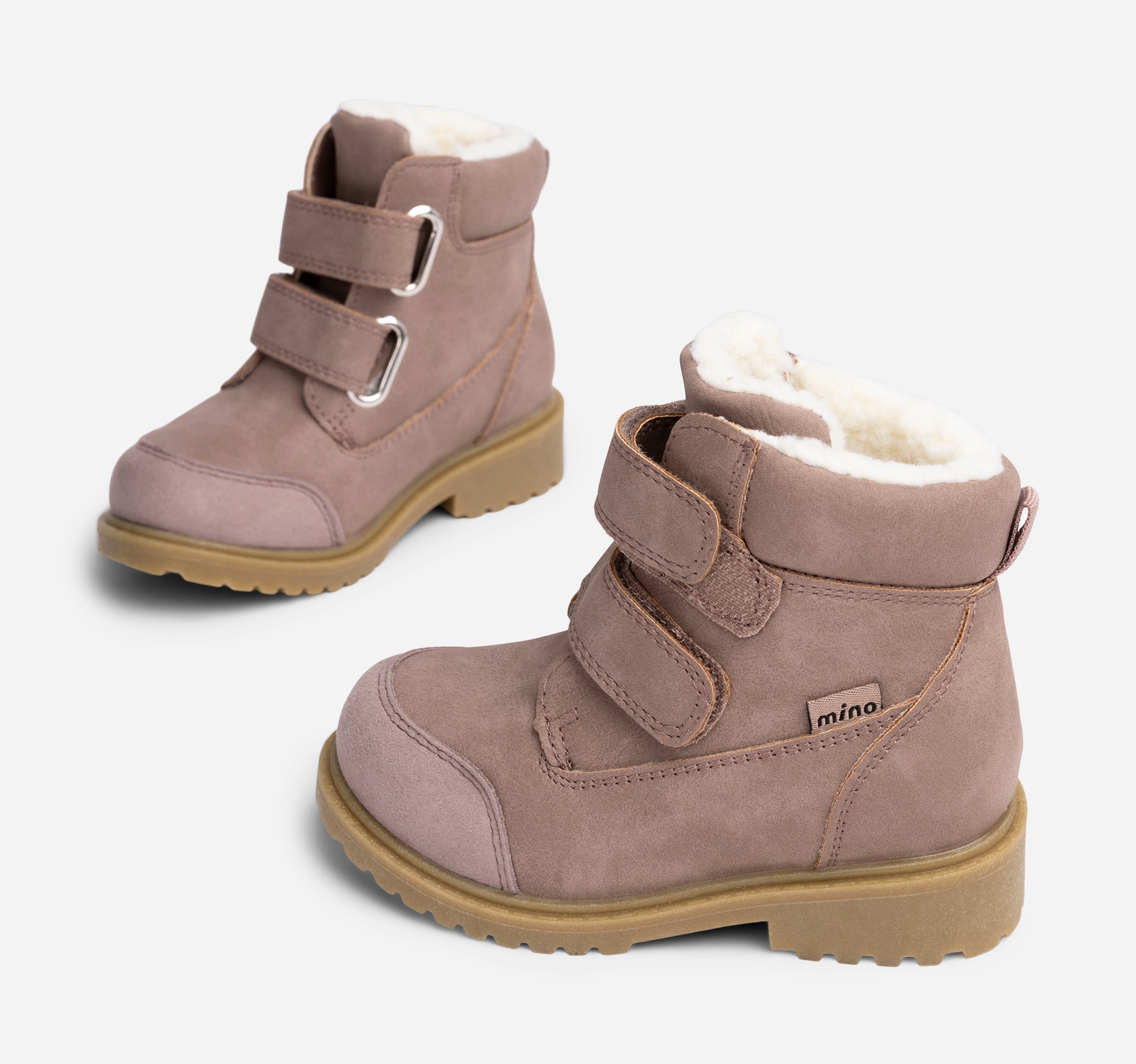 Mino, Varmfodrade kängor Rosa