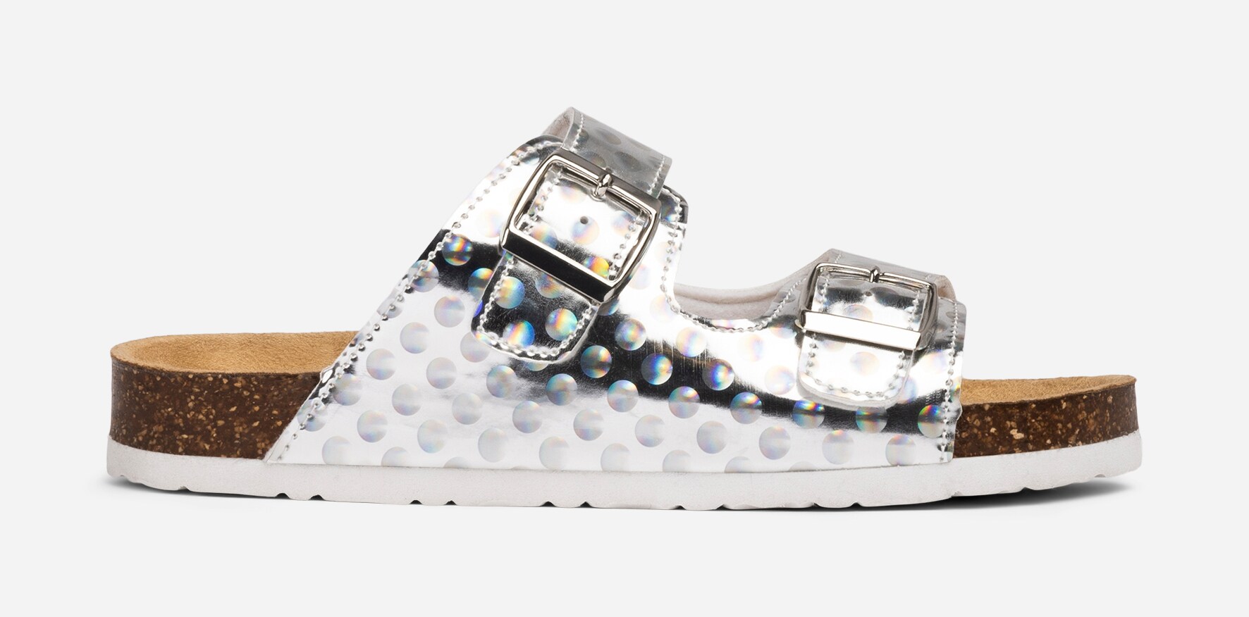 LEJON, Sandaler Metallfärgade