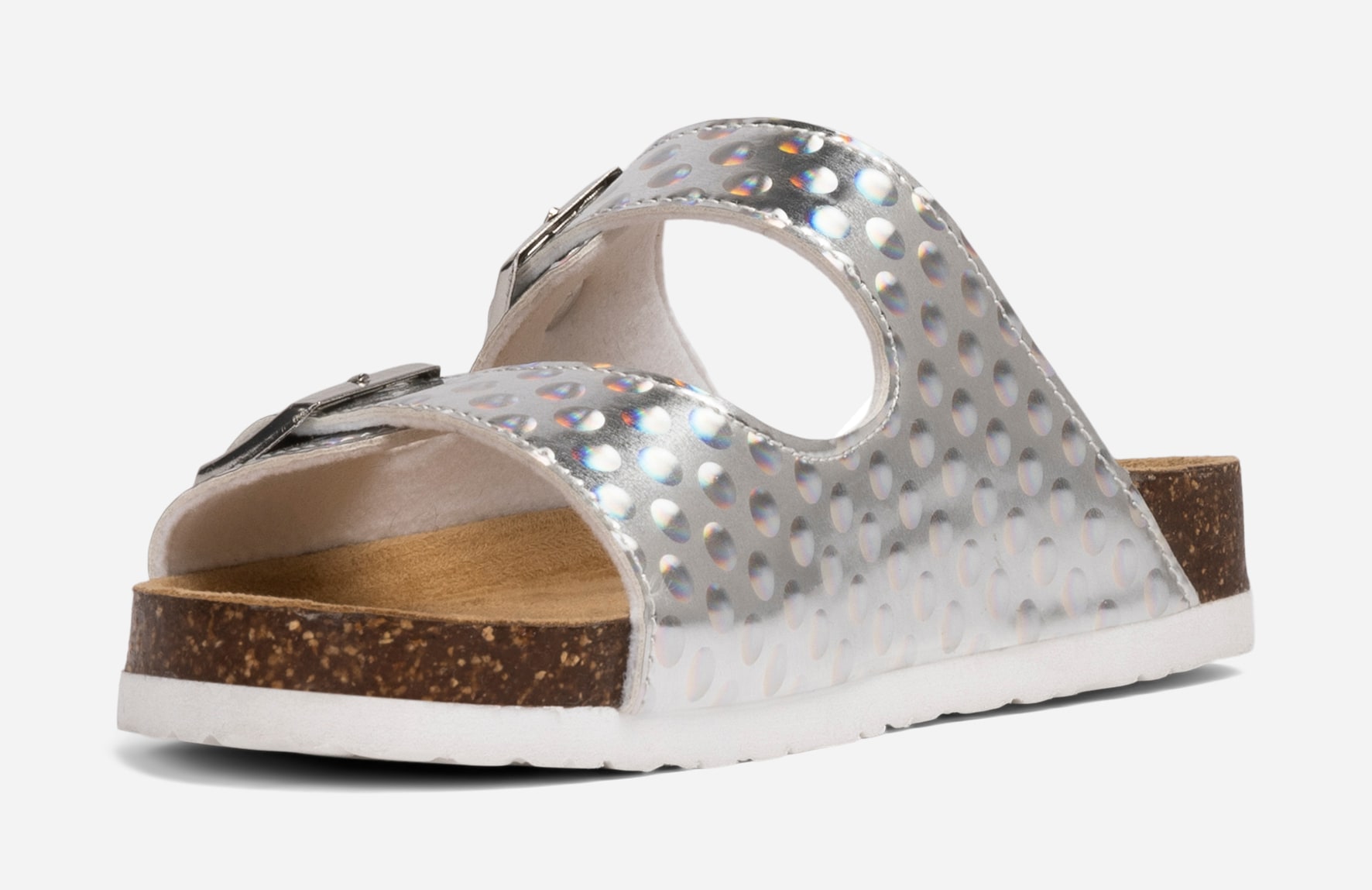LEJON, Sandaler Metallfärgade