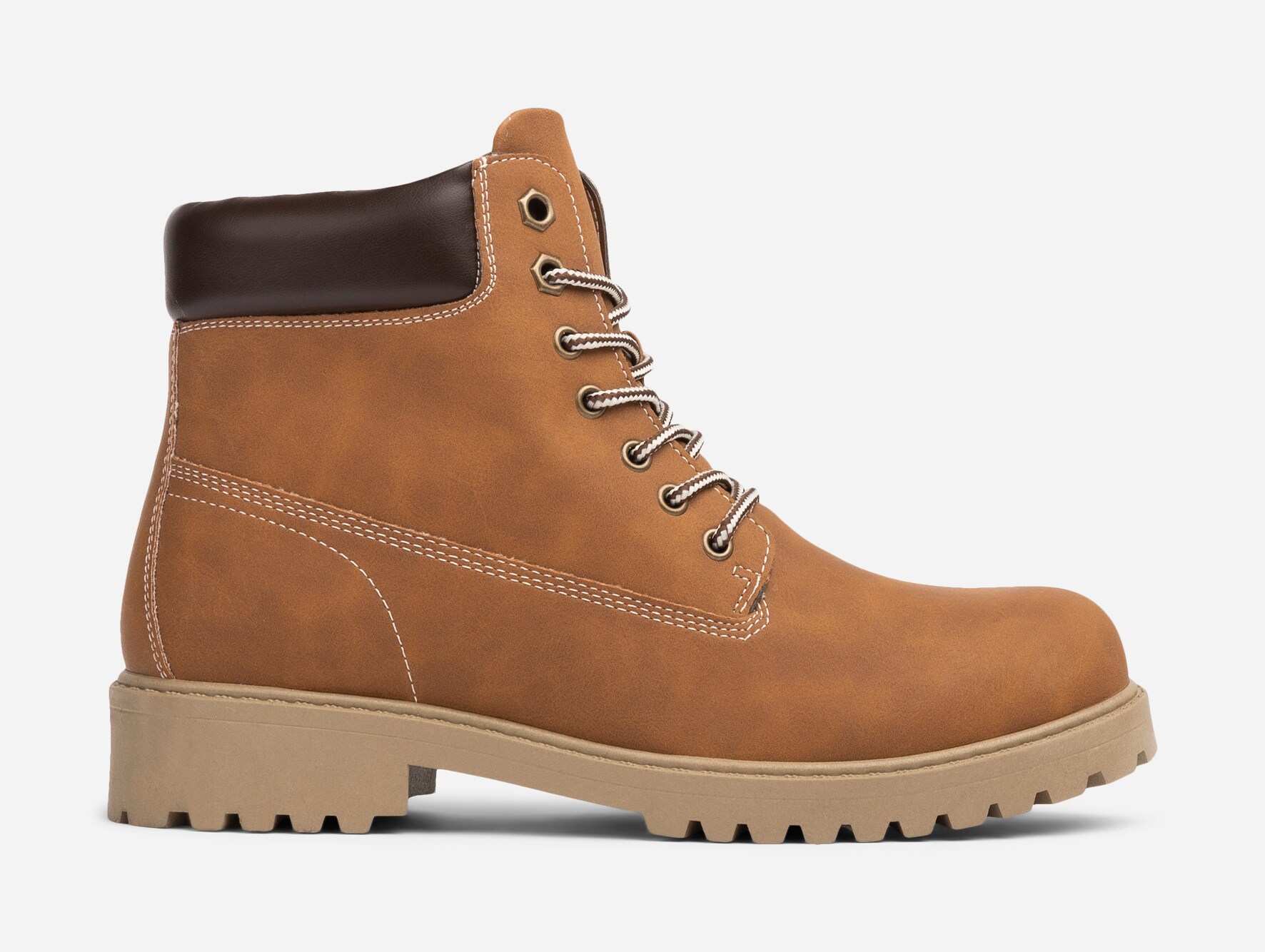 LEJON, Varmfodrade kängor Bruna