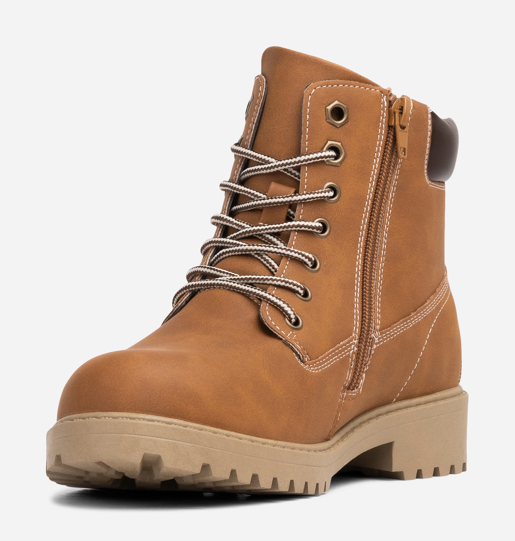 LEJON, Varmfodrade kängor Bruna